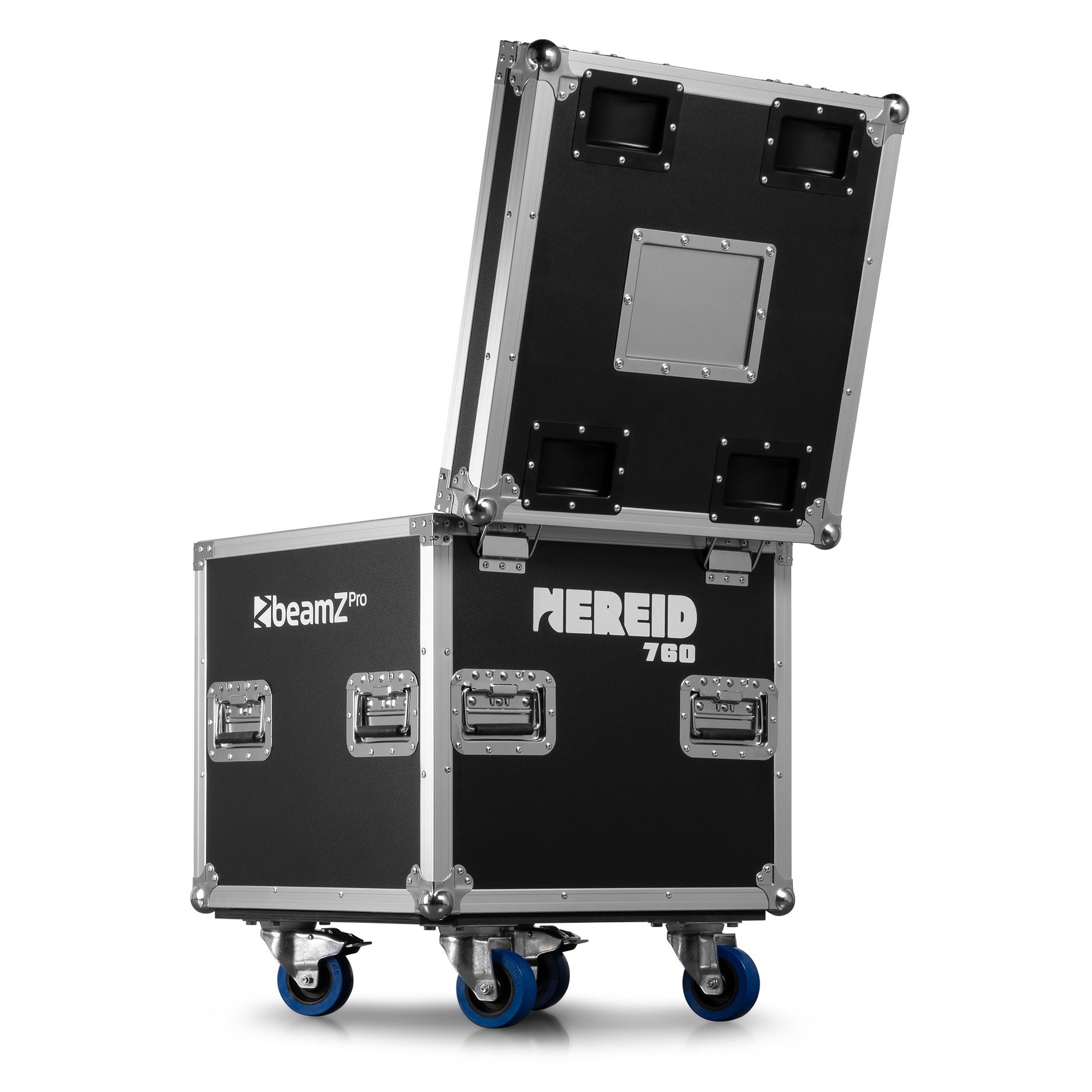 Nereid740 Outdoor LED Bee Eye Moving Head with Zoom 2pcs in Flightcase