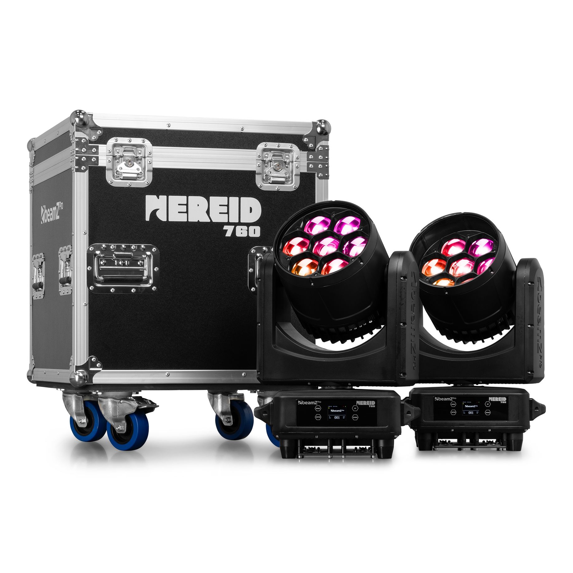 FC760N Flightcase for 2x Nereid760