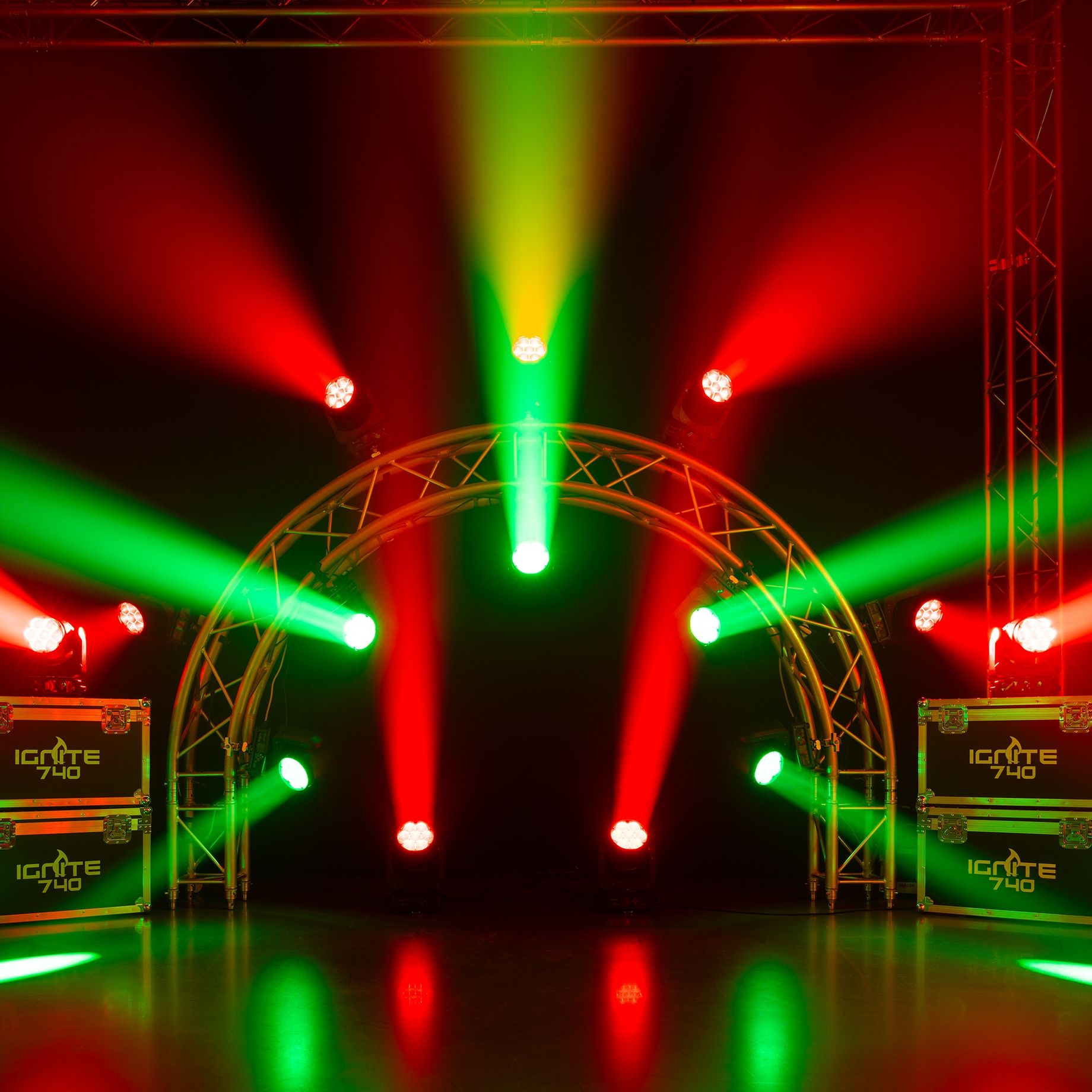 IGNITE740 LED Wash Moving Head with Zoom