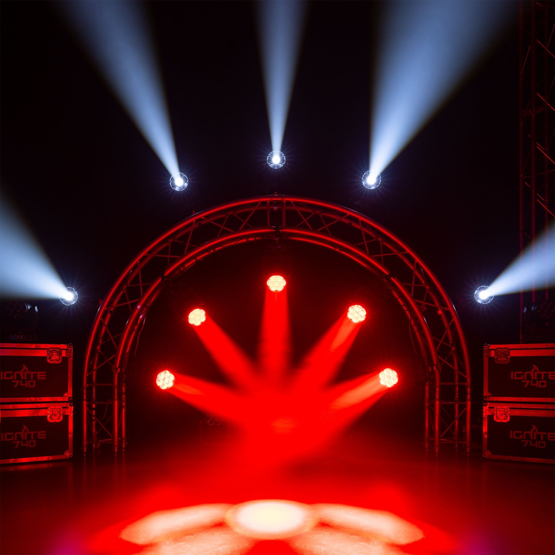 IGNITE740 LED Wash Moving Head with Zoom