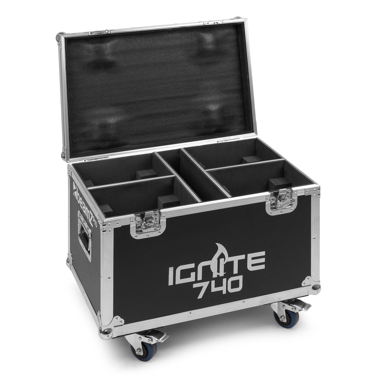 FC740I4 Flightcase for 4x IGNITE740