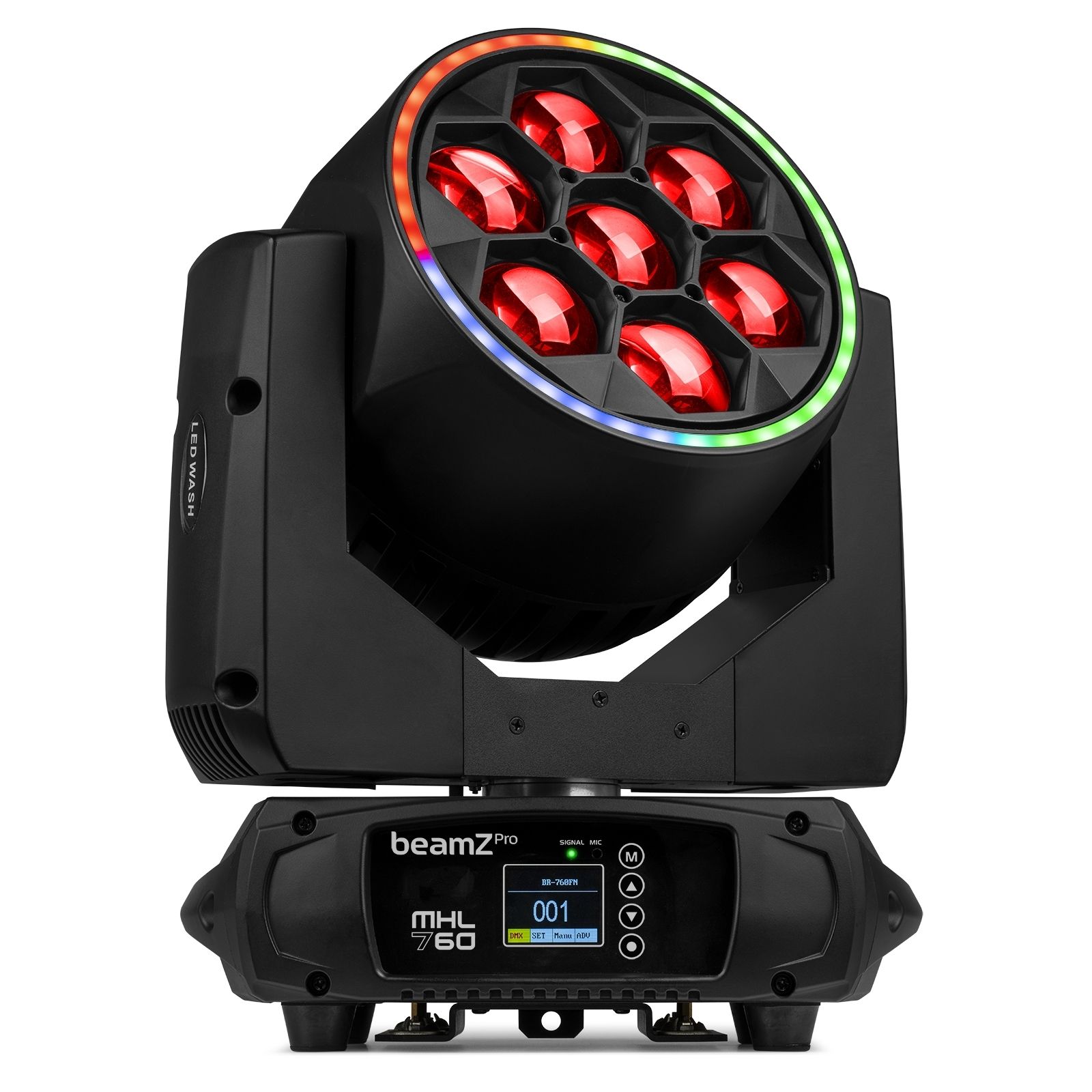 MHL760 LED Bee Eye Moving Head with Zoom 2pcs in Flightcase
