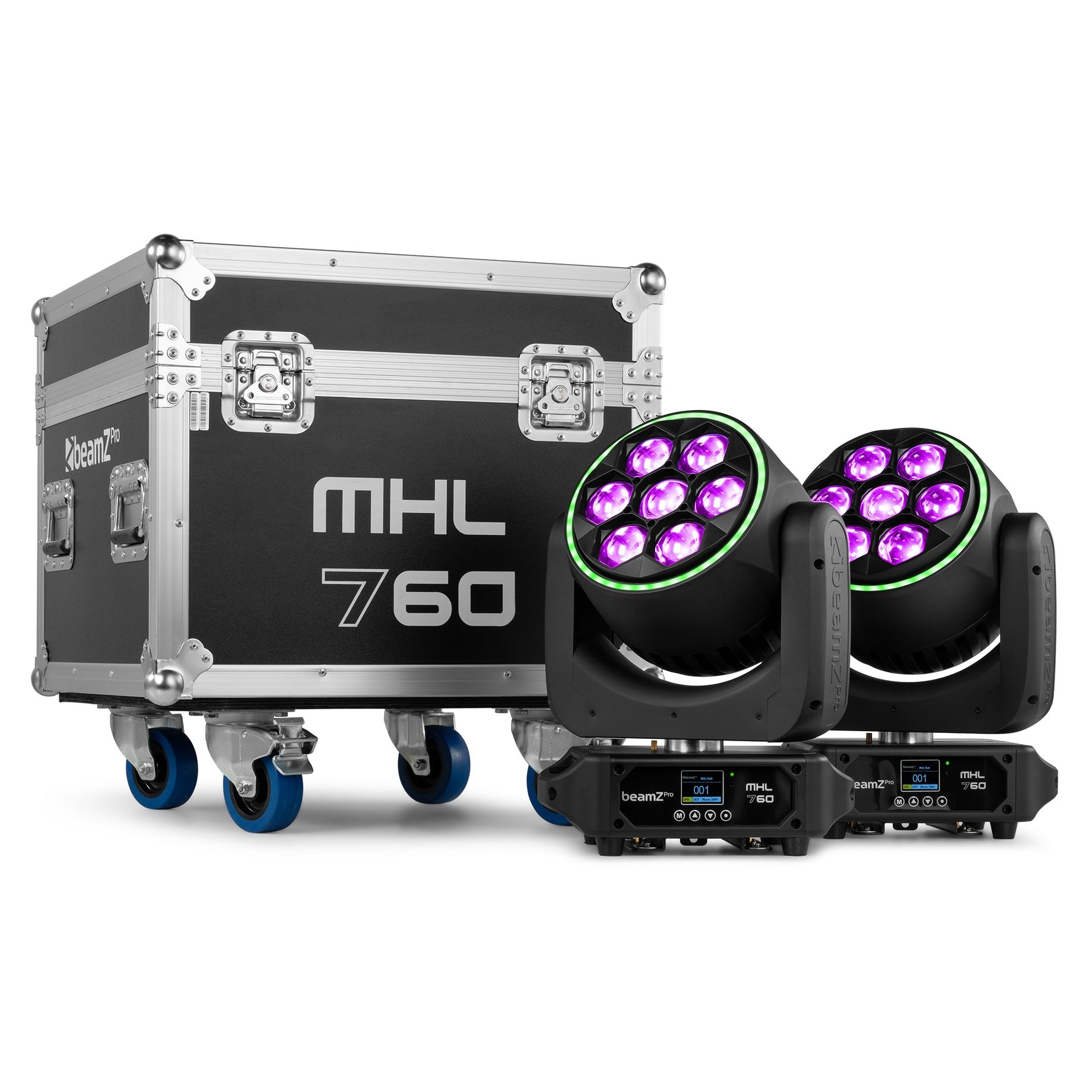 FC760 Flightcase for 2pcs MHL760