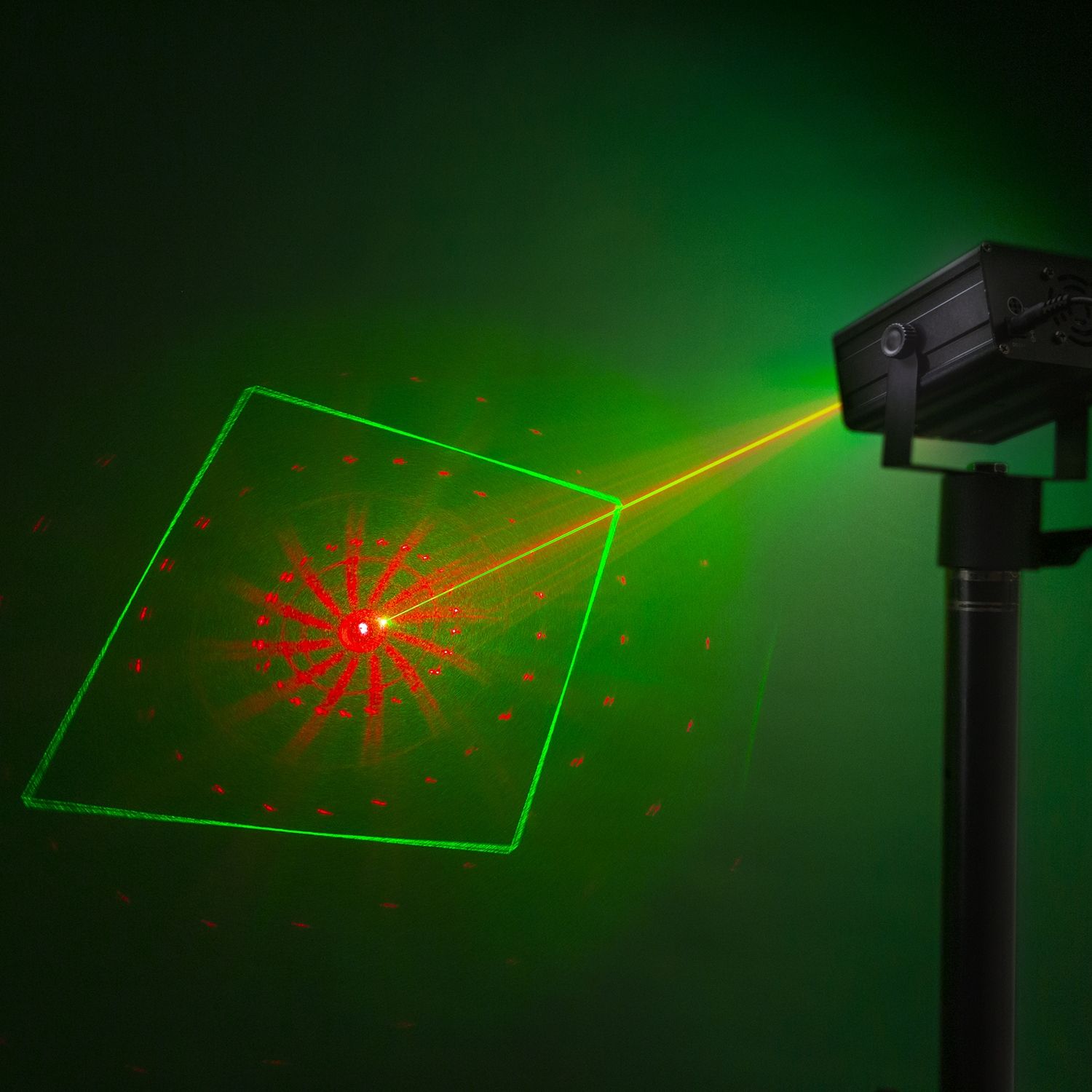 Acrux Quatro R/G Party Laser System with RGBW LEDs