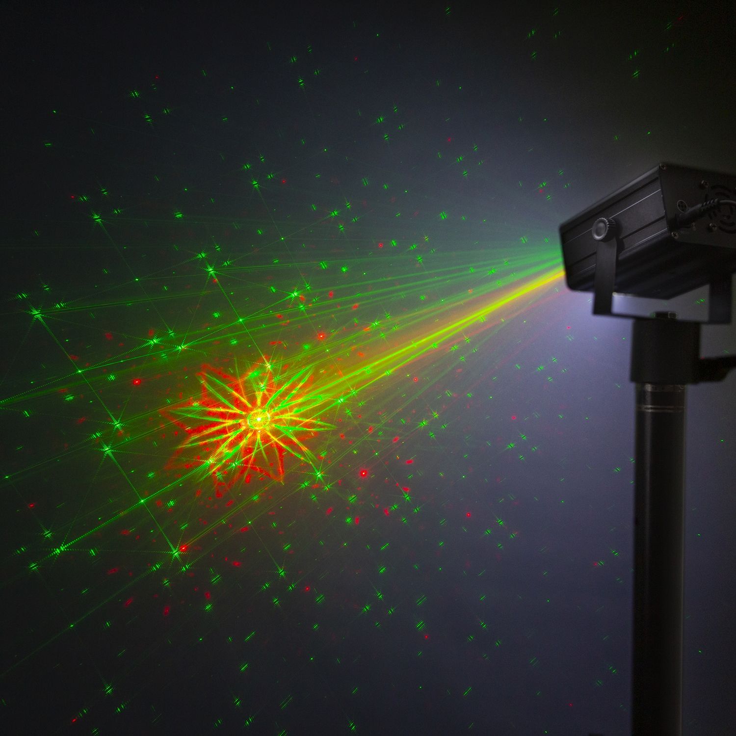 Acrux Quatro R/G Party Laser System with RGBW LEDs