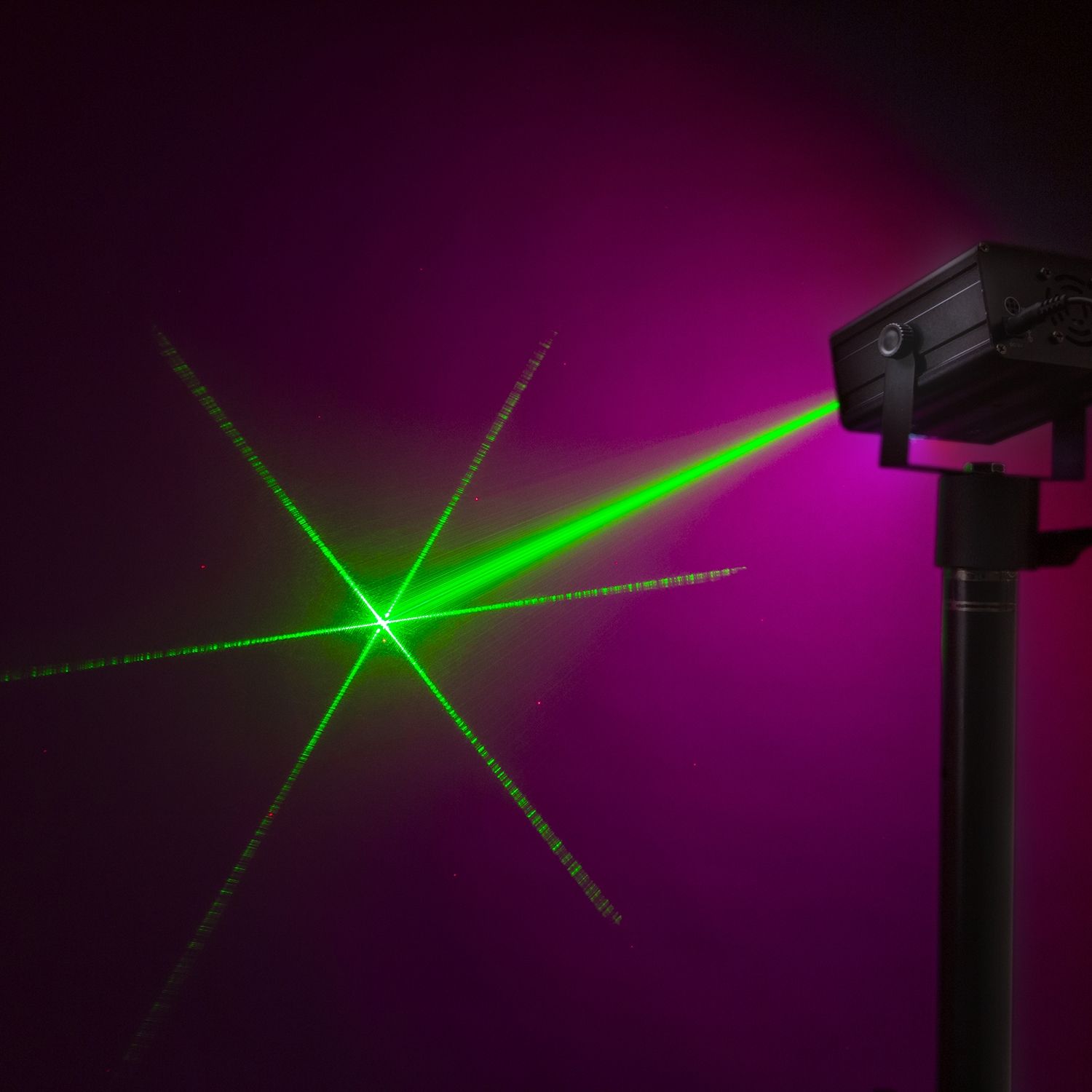 Acrux Quatro R/G Party Laser System with RGBW LEDs