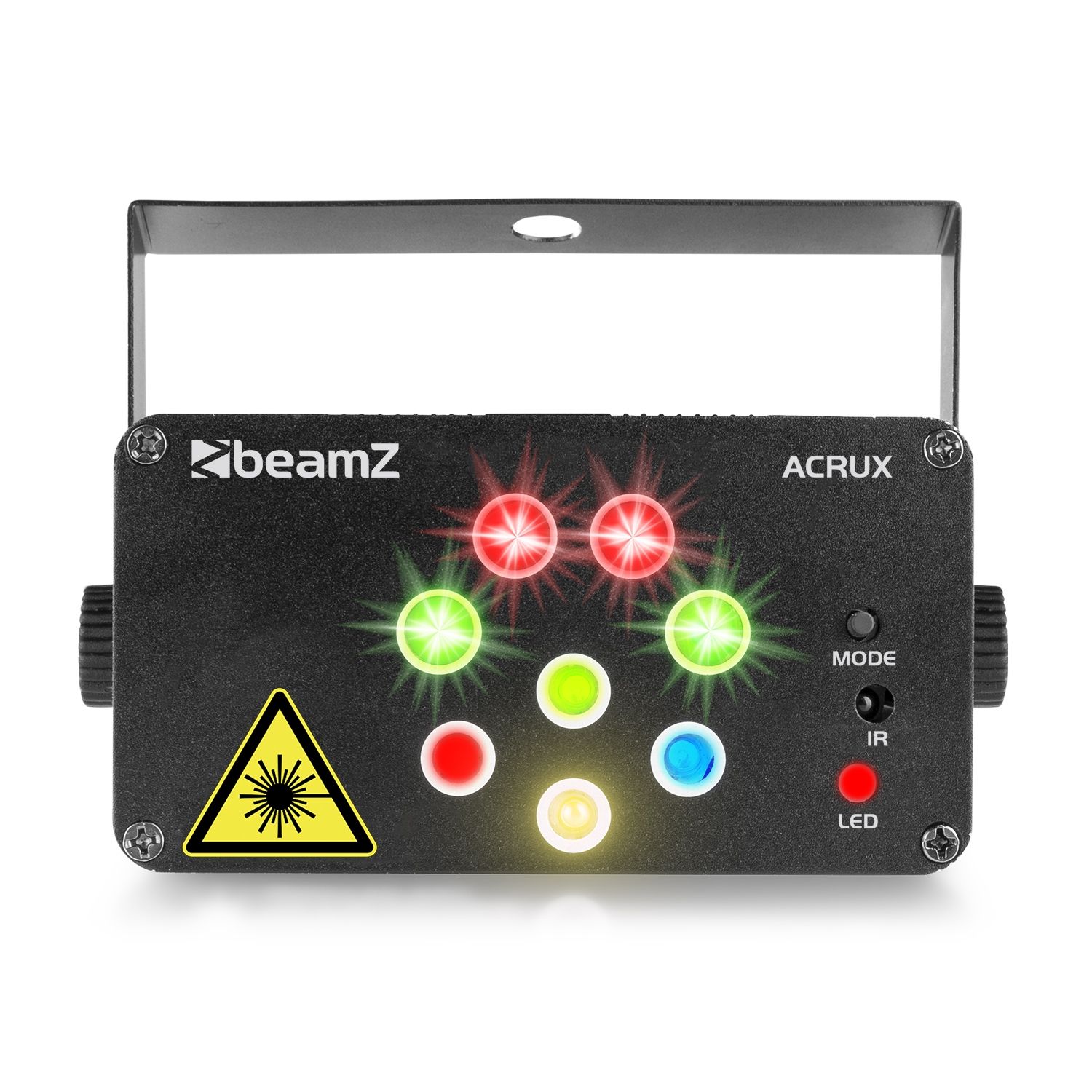 Acrux Quatro R/G Party Laser System with RGBW LEDs