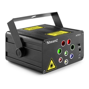 Acrux Quatro R/G Party Laser System with RGBW LEDs