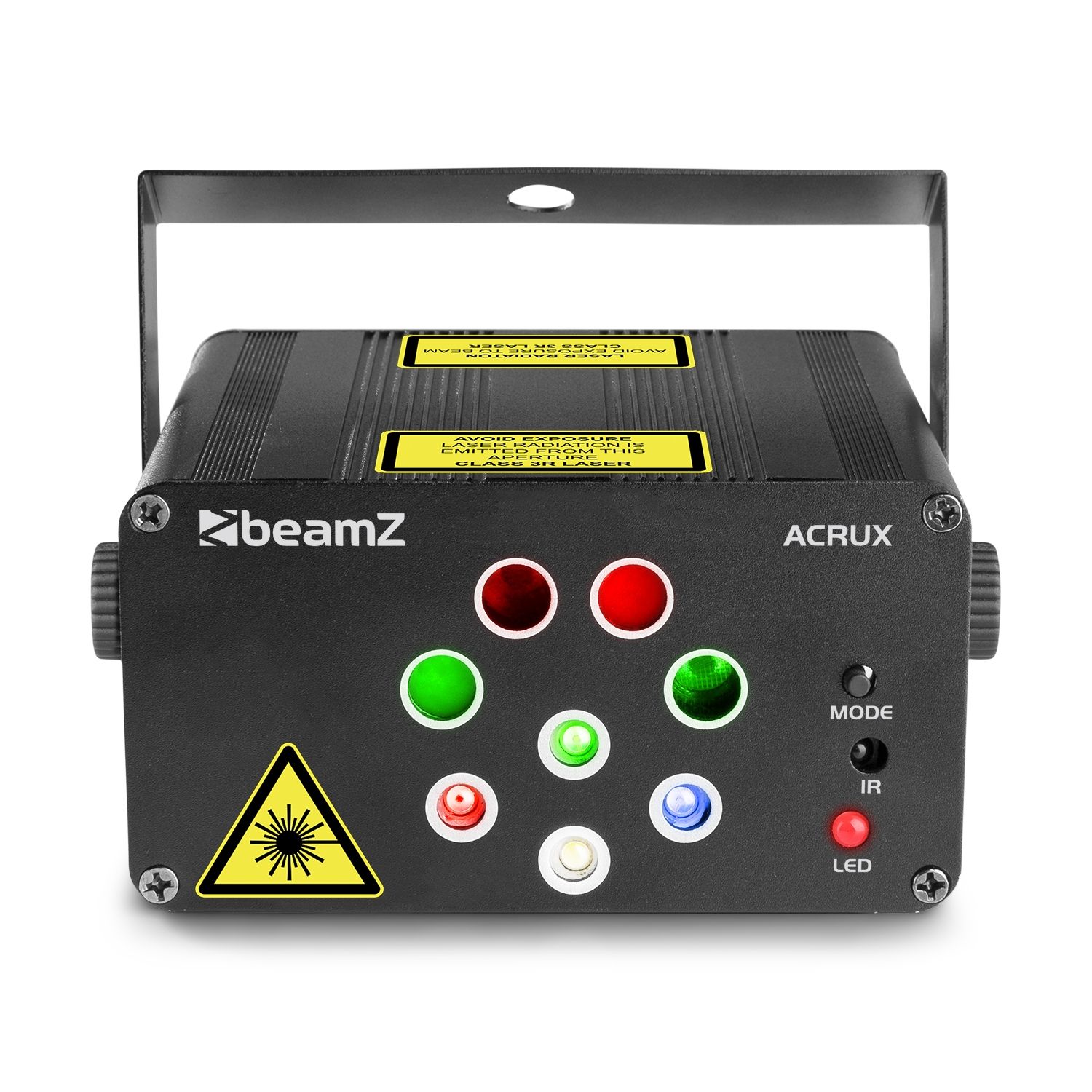 Acrux Quatro R/G Party Laser System with RGBW LEDs