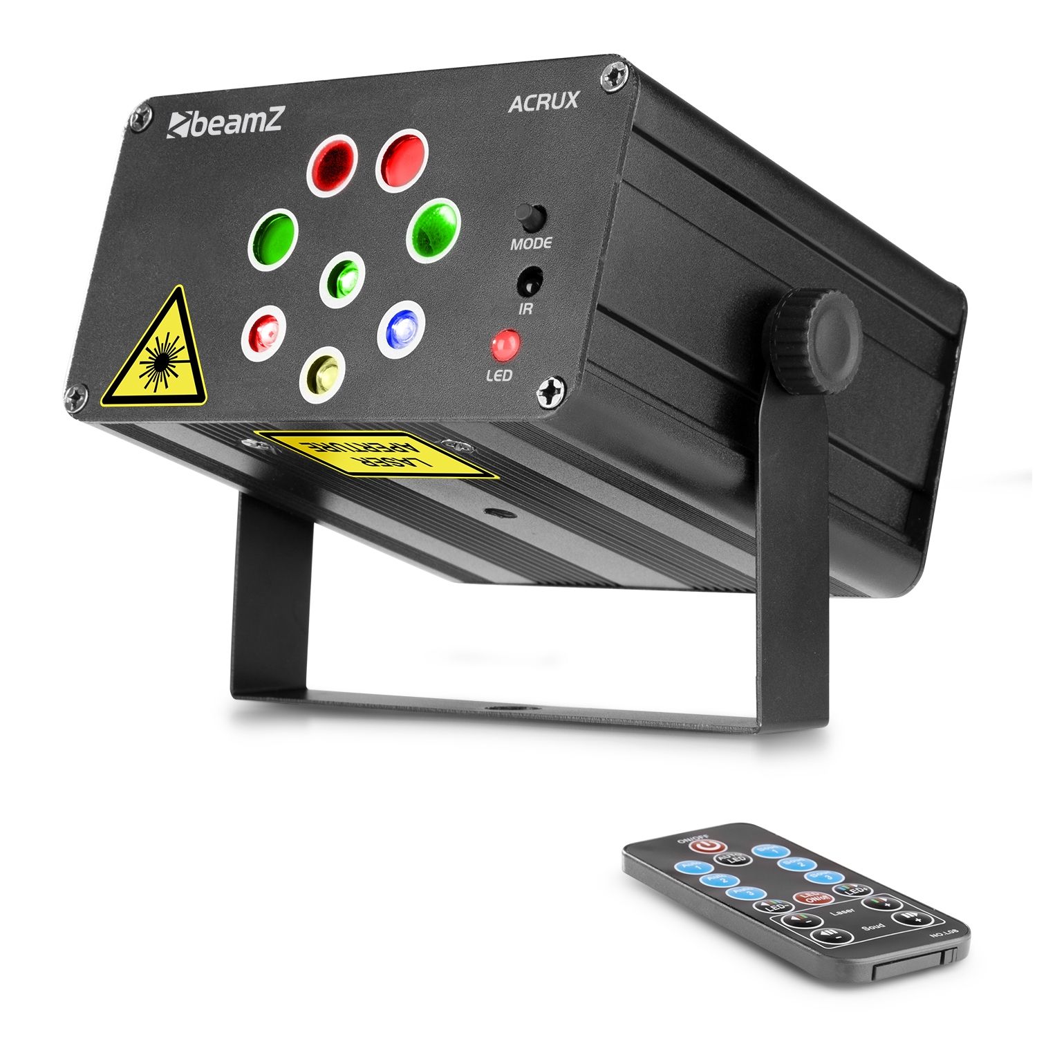 Acrux Quatro R/G Party Laser System with RGBW LEDs