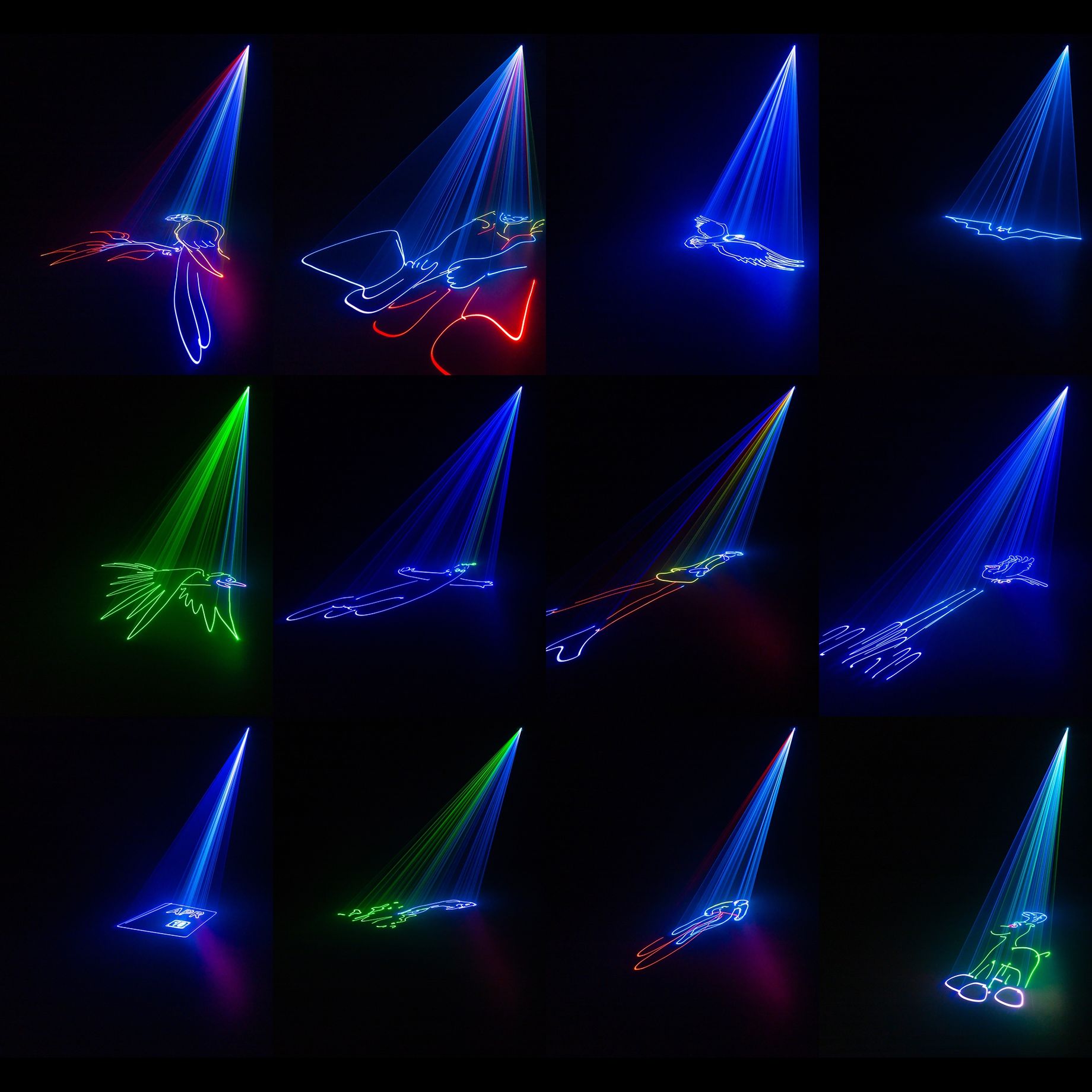 Leda RGB Animation Laser 1.2W