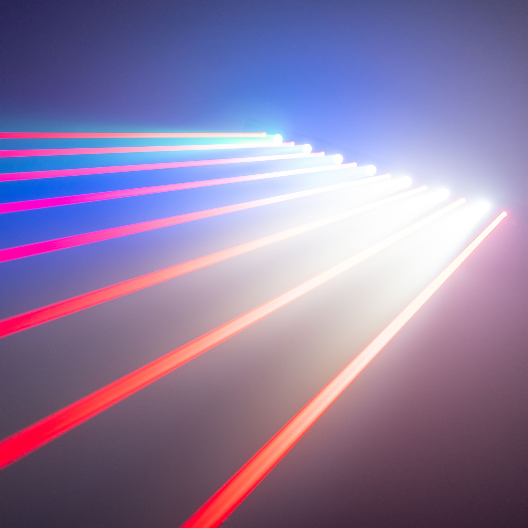 Hyaden Moving Bar with 7 LED and 8 Laser beams
