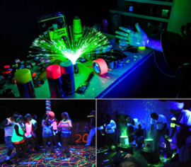 PLP14 Battery Party Par 6x 1W UV