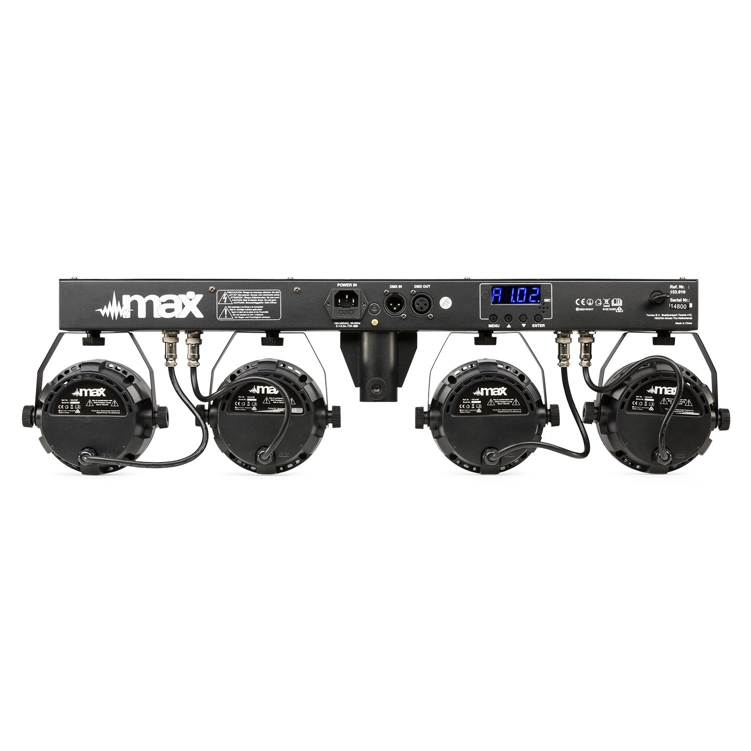 PartyBar11 Set 4 x COB Par 20W