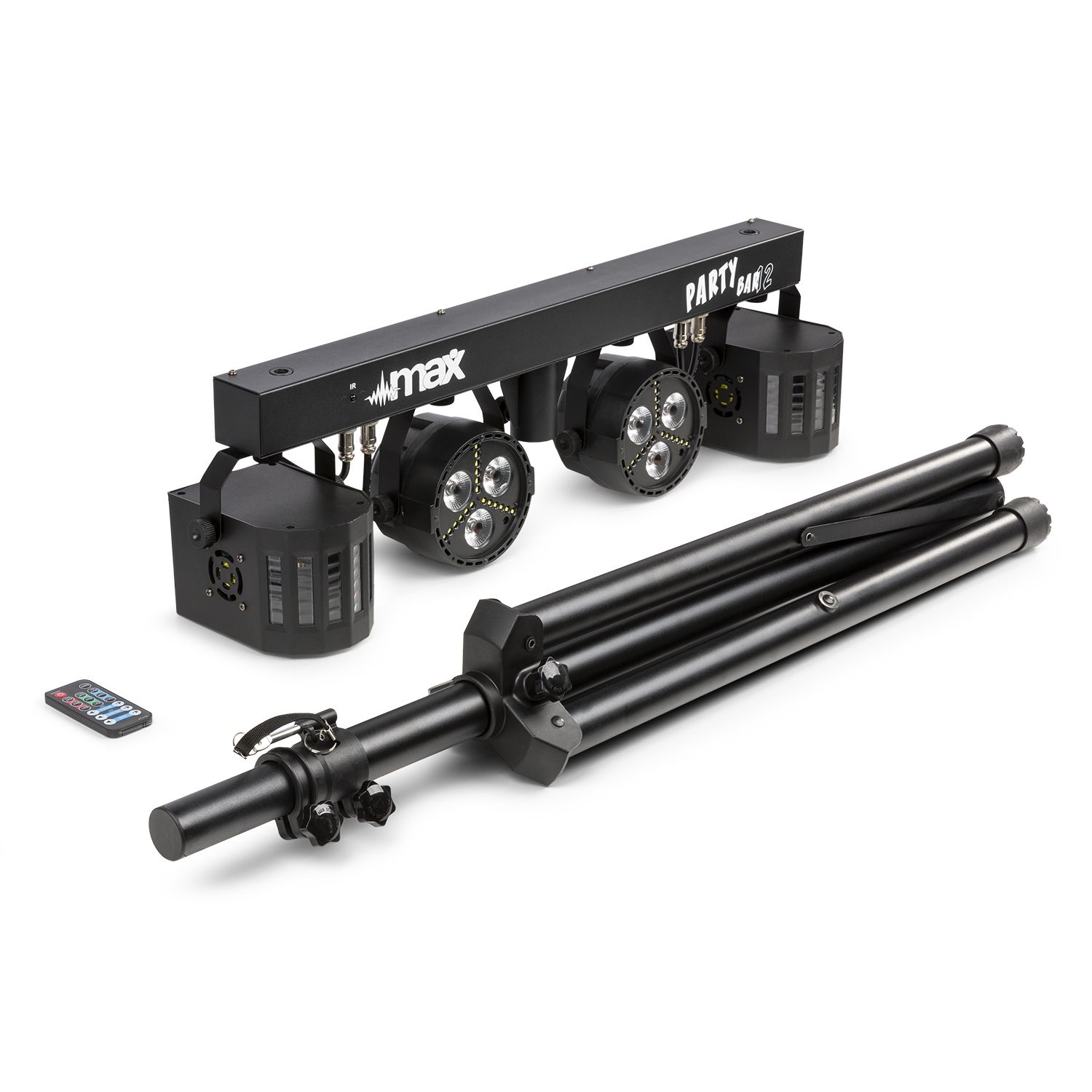 Partybar12 Set 2x PAR and 2 x Derby