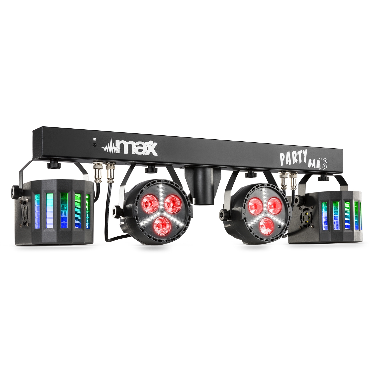 Partybar12 Set 2x PAR and 2 x Derby