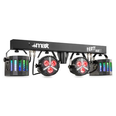Partybar12 Set 2x PAR and 2 x Derby