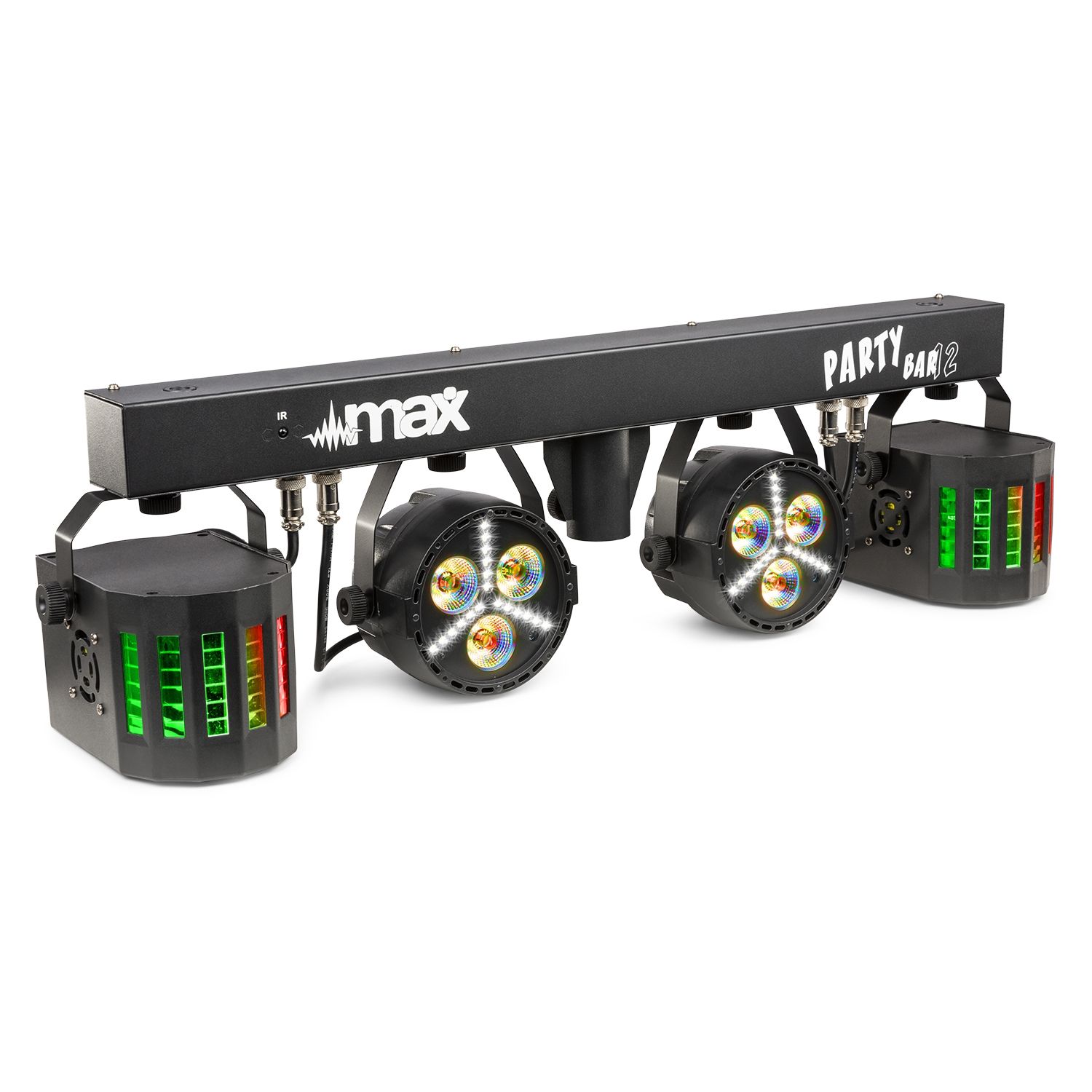Partybar12 Set 2x PAR and 2 x Derby
