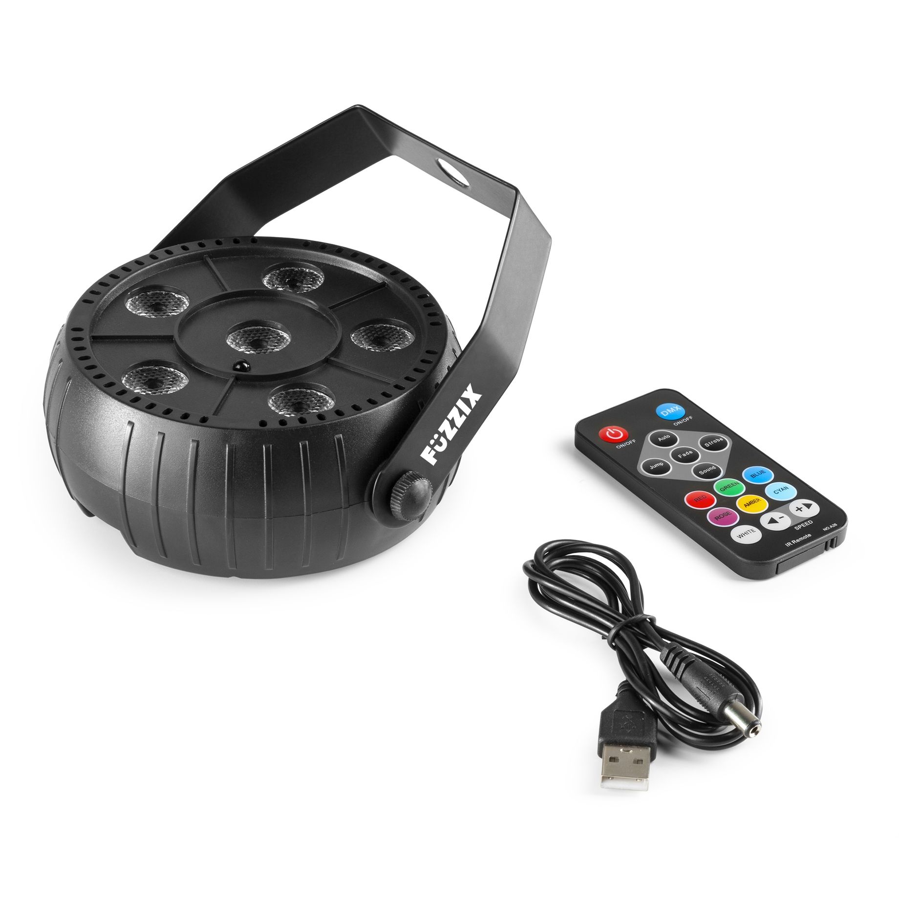 PLP10 Battery Party Par 6x 2W RGB
