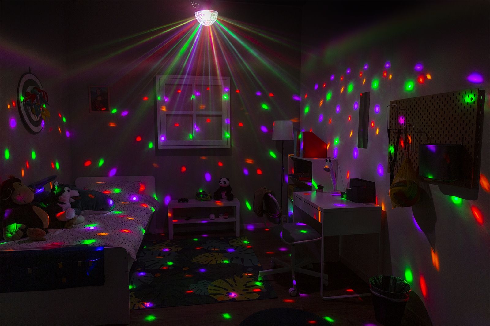 JB60R Jelly Ball DMX LED 6 Colours