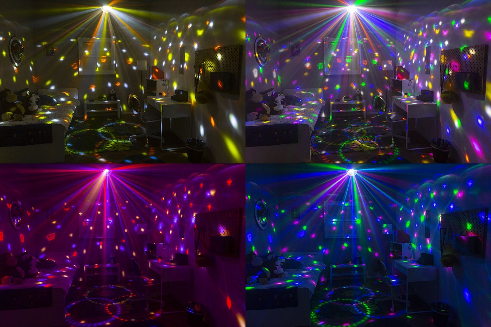 JB90R Mini Star Ball DMX LED 9 Colours