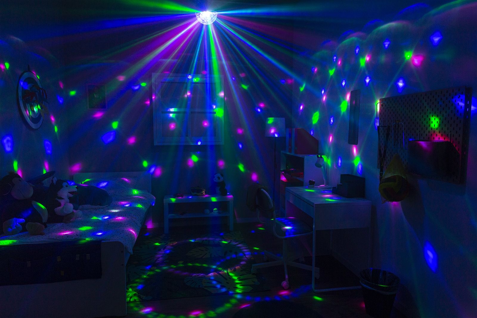 JB90R Mini Star Ball DMX LED 9 Colours
