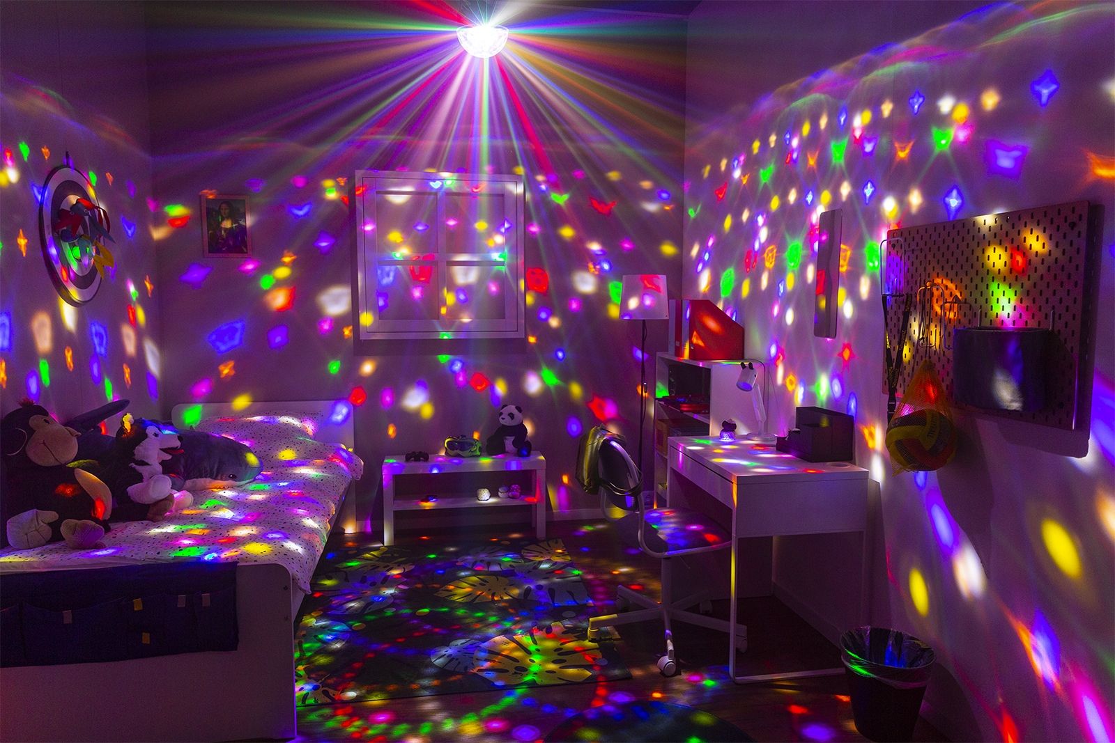 JB90R Mini Star Ball DMX LED 9 Colours