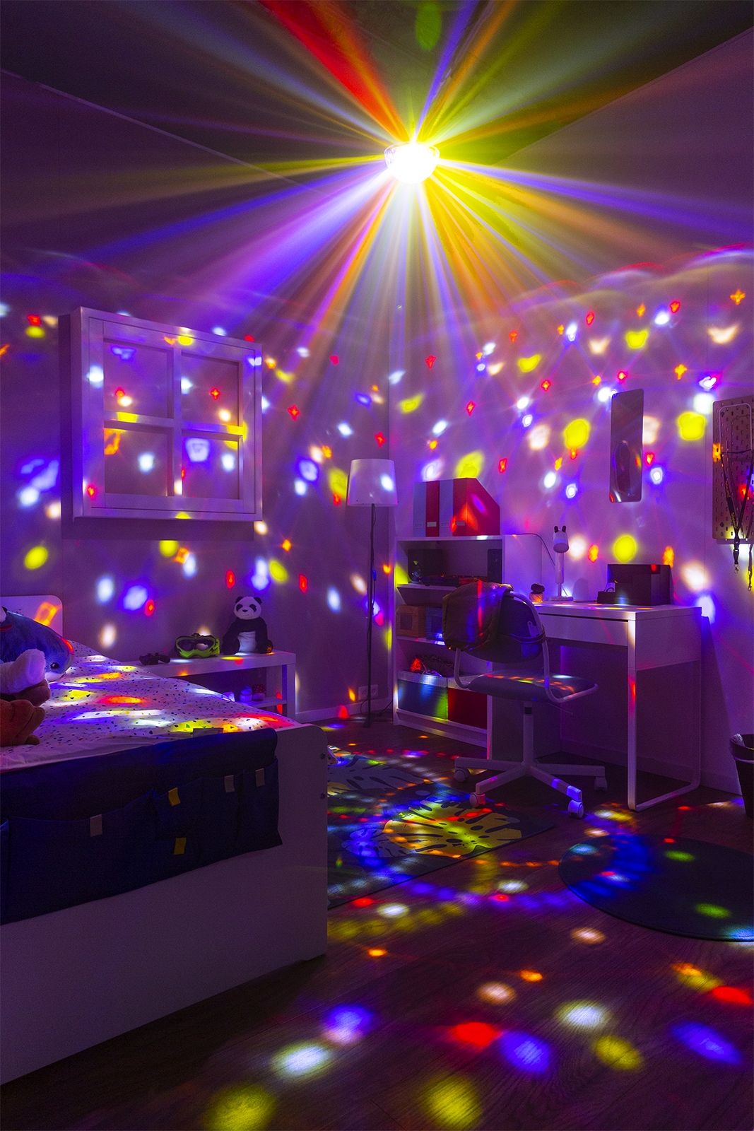 JB90R Mini Star Ball DMX LED 9 Colours