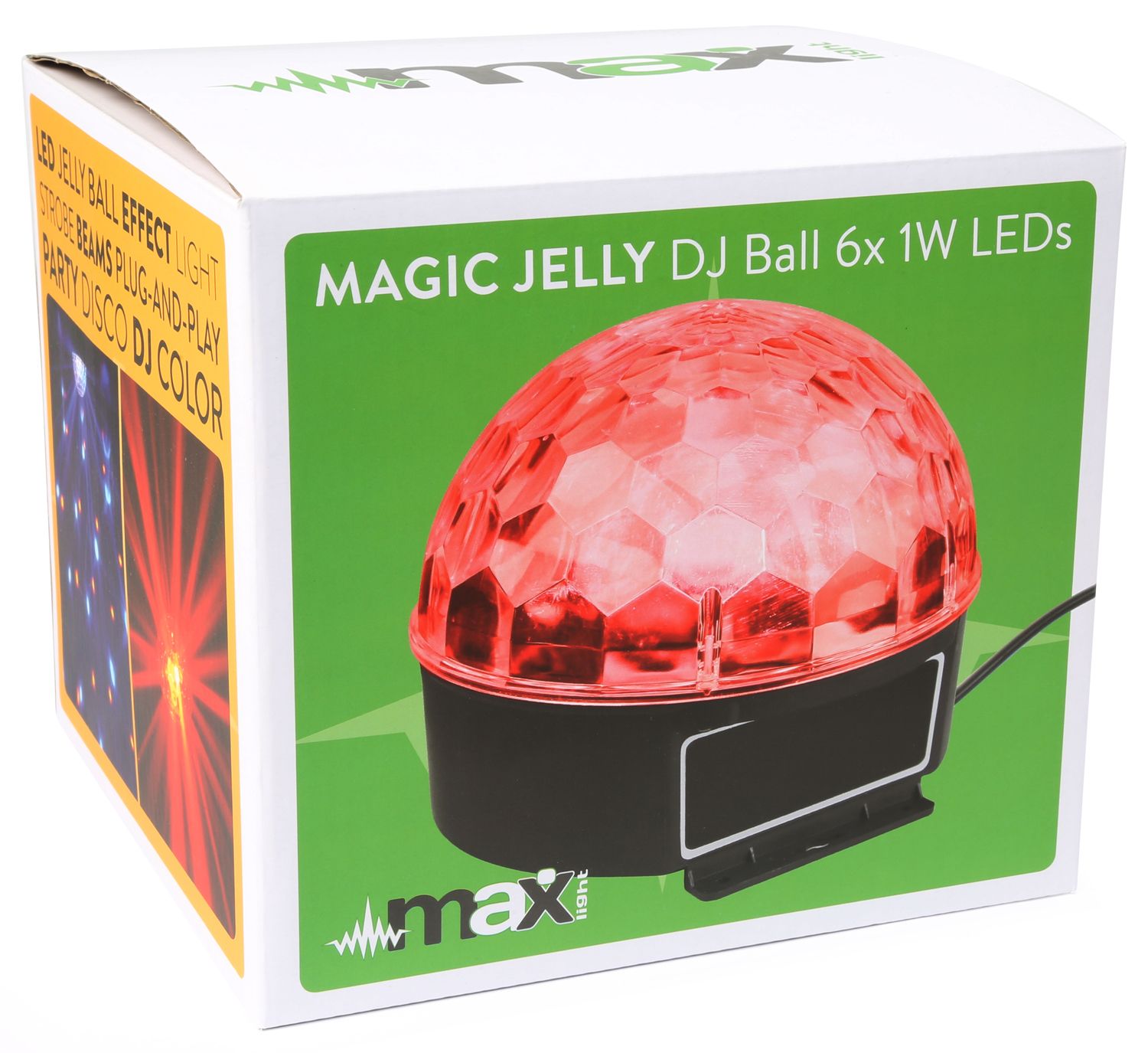 Magic Jelly DJ Ball 6x 1W LEDs