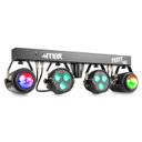 PartyBar1 with 2x LED Par and 2x Jellymoon RGBW