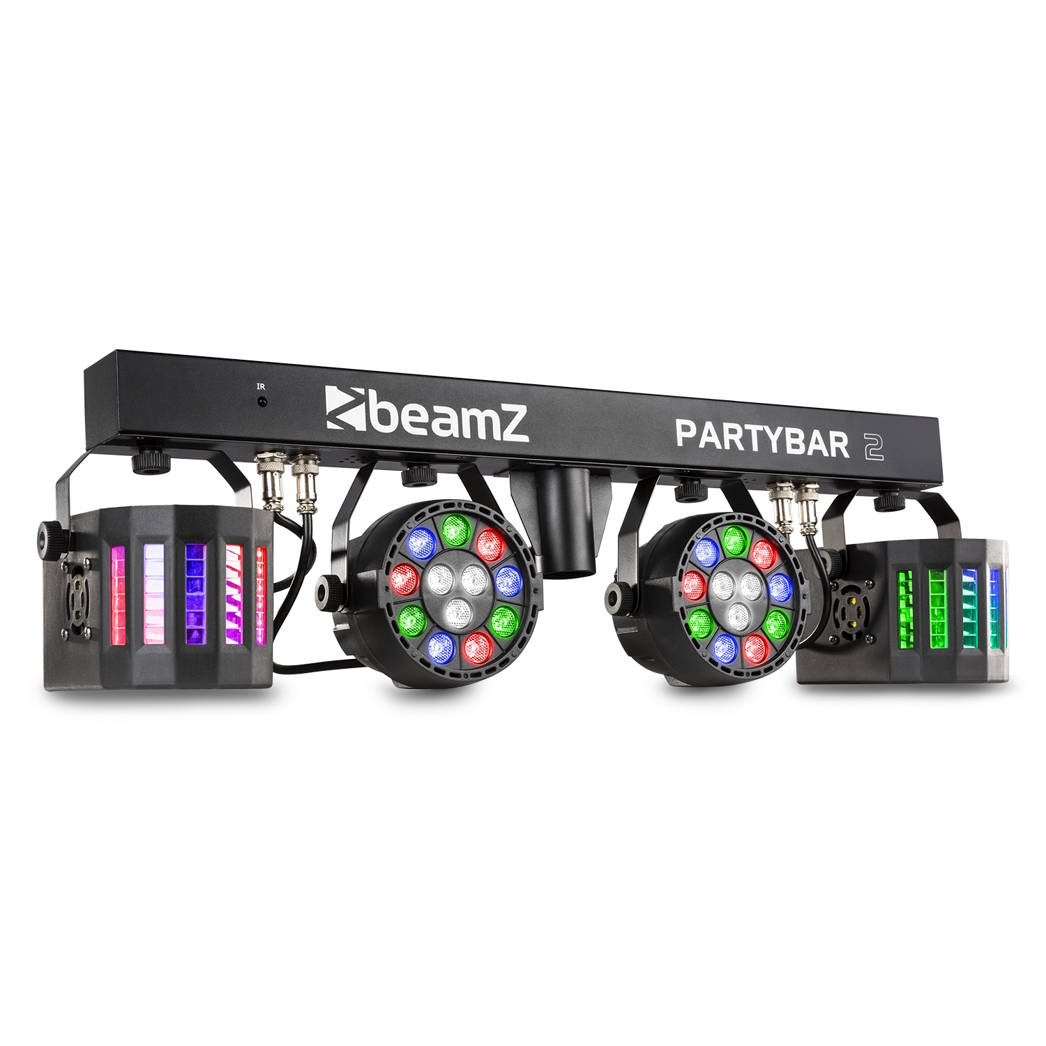 PartyBar2 with 2x PAR + 2x Derby