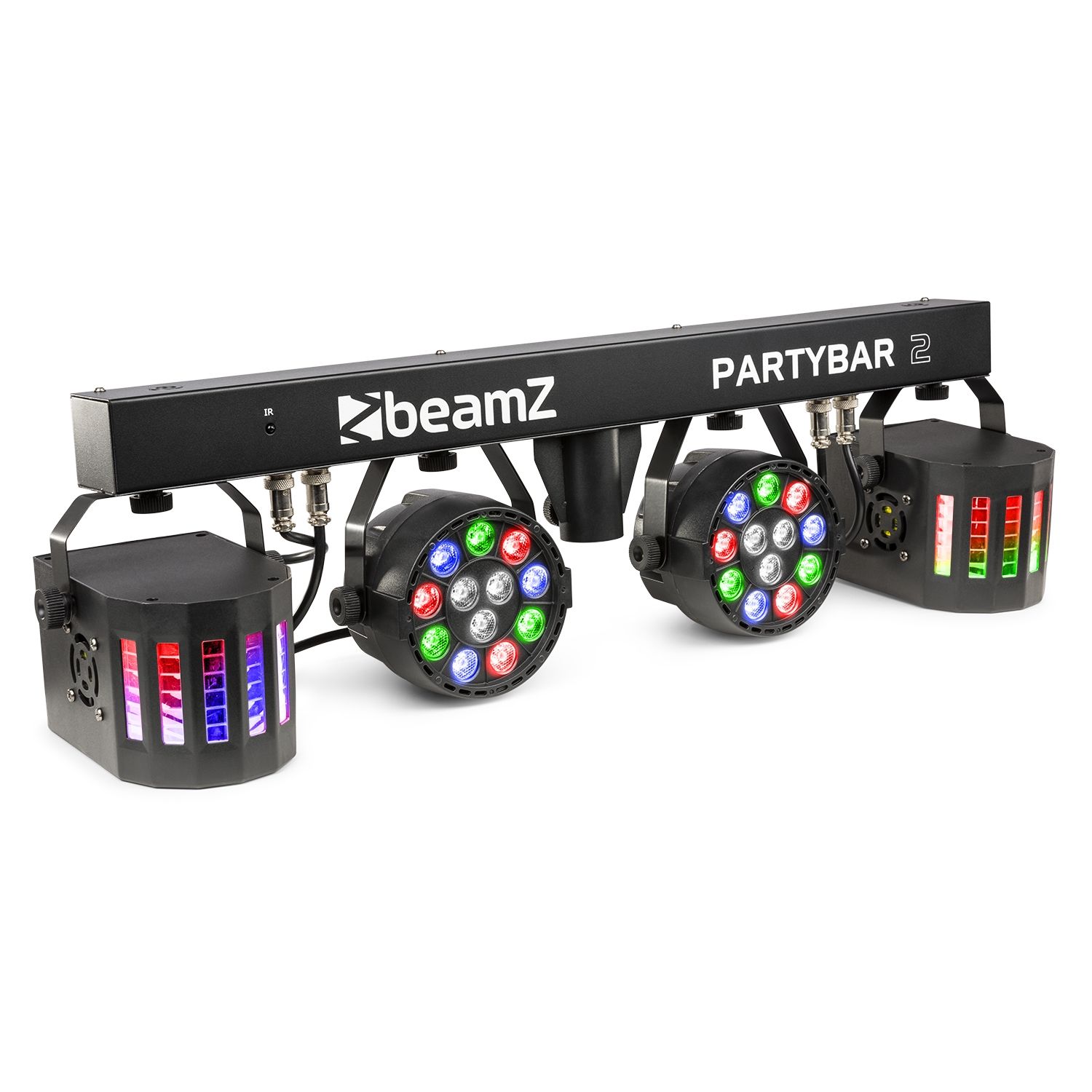 PartyBar2 with 2x PAR + 2x Derby