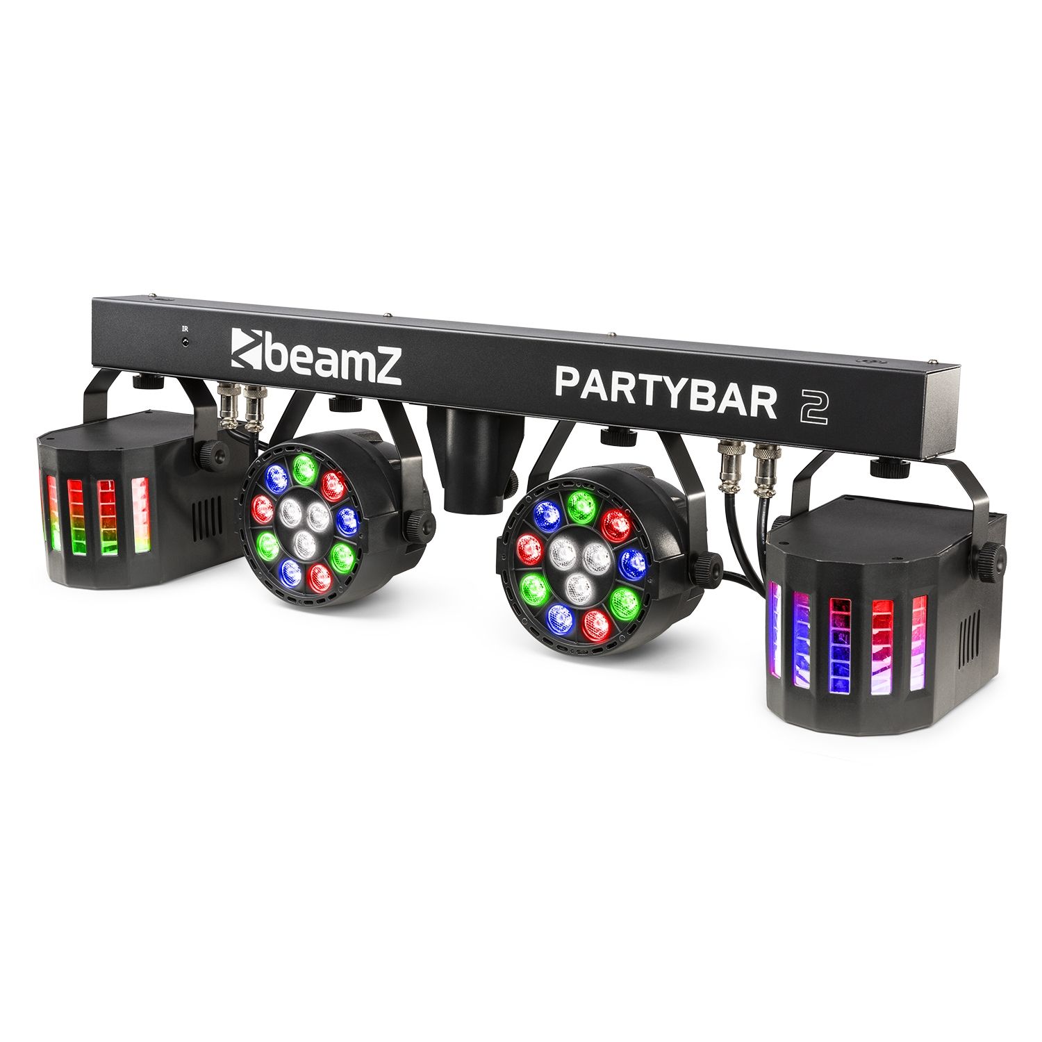 PartyBar2 with 2x PAR + 2x Derby