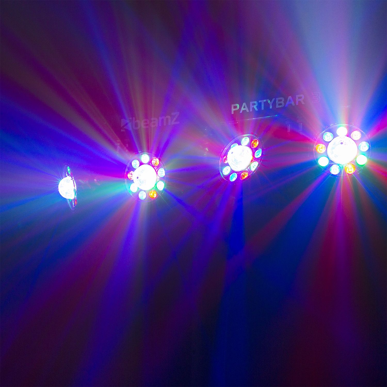 PartyBar3 4x Par with Magic Ball