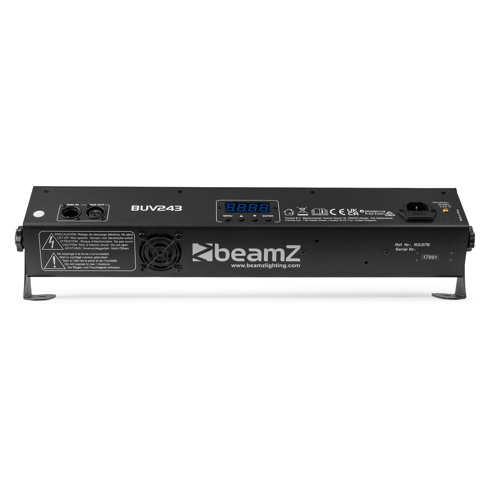 BUV243 UV Bar with DMX 2x 12 LEDs