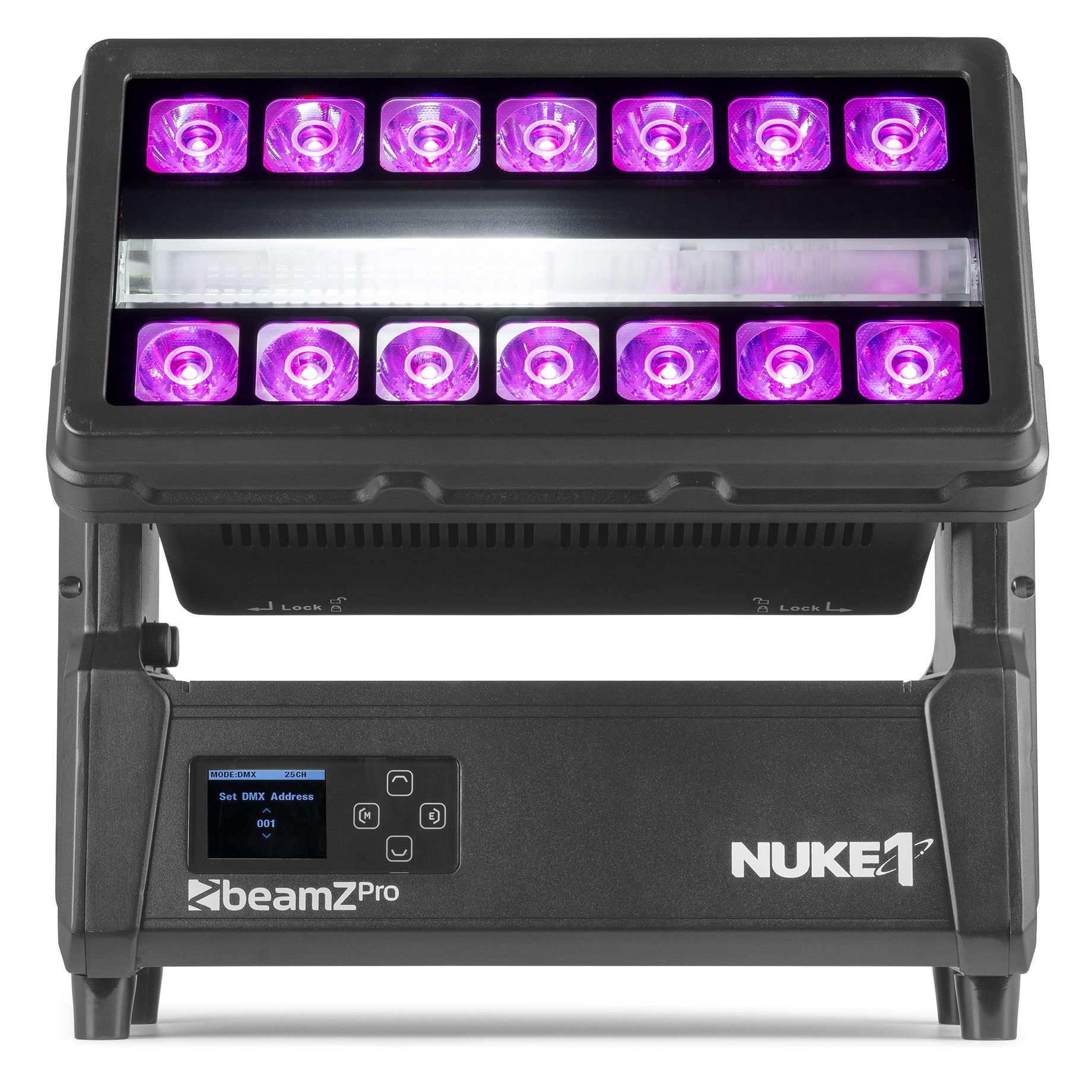 NUKE1 Motorized Strobe/Beam Outdoor