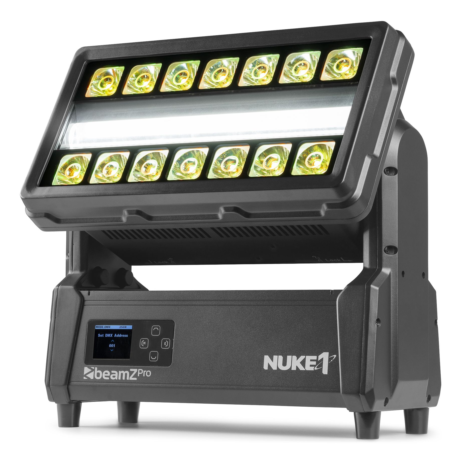 NUKE1 Motorized Strobe/Beam Outdoor