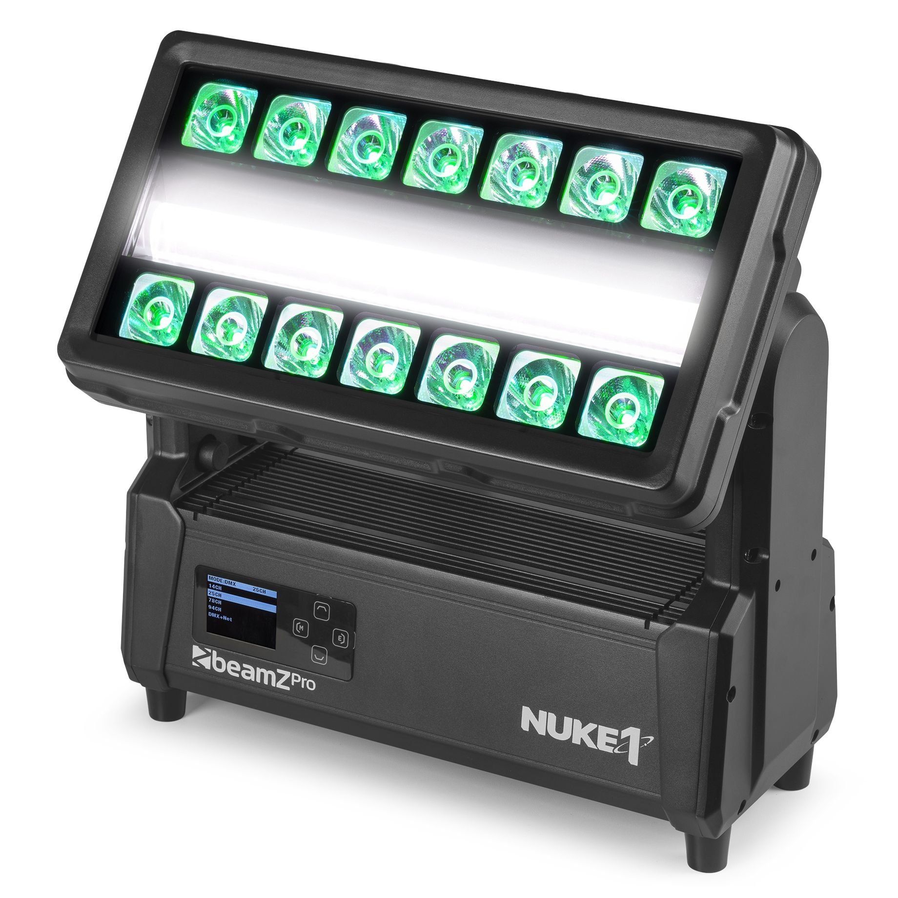 NUKE1 Motorized Strobe/Beam Outdoor