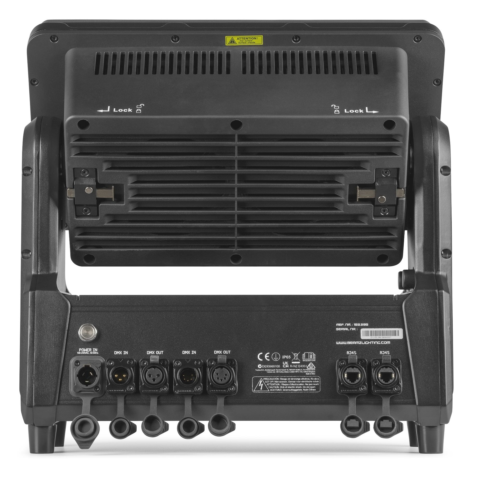 NUKE1 Motorized Strobe/Beam Outdoor