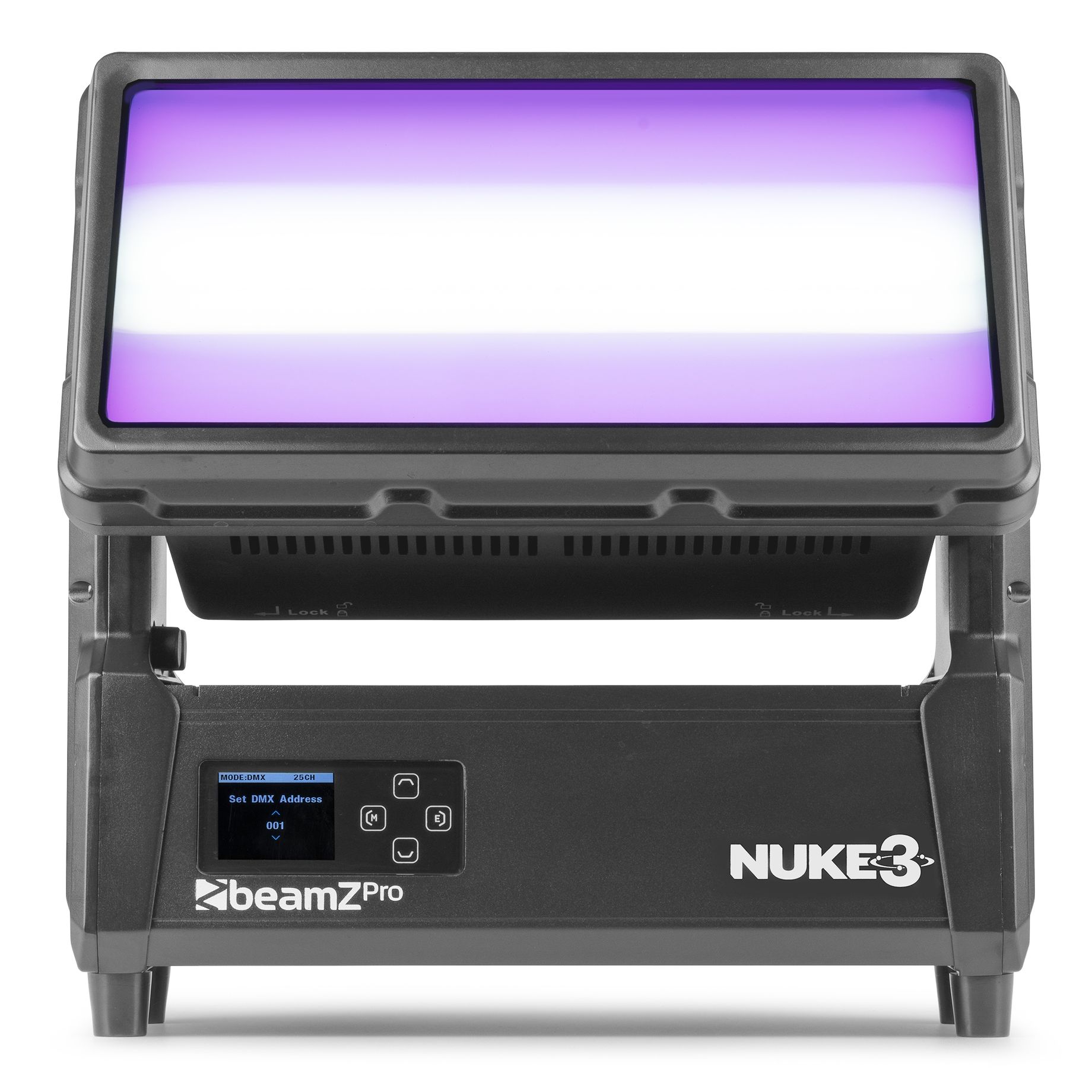 NUKE3 Motorized Twin Strobe/Wash Outdoor