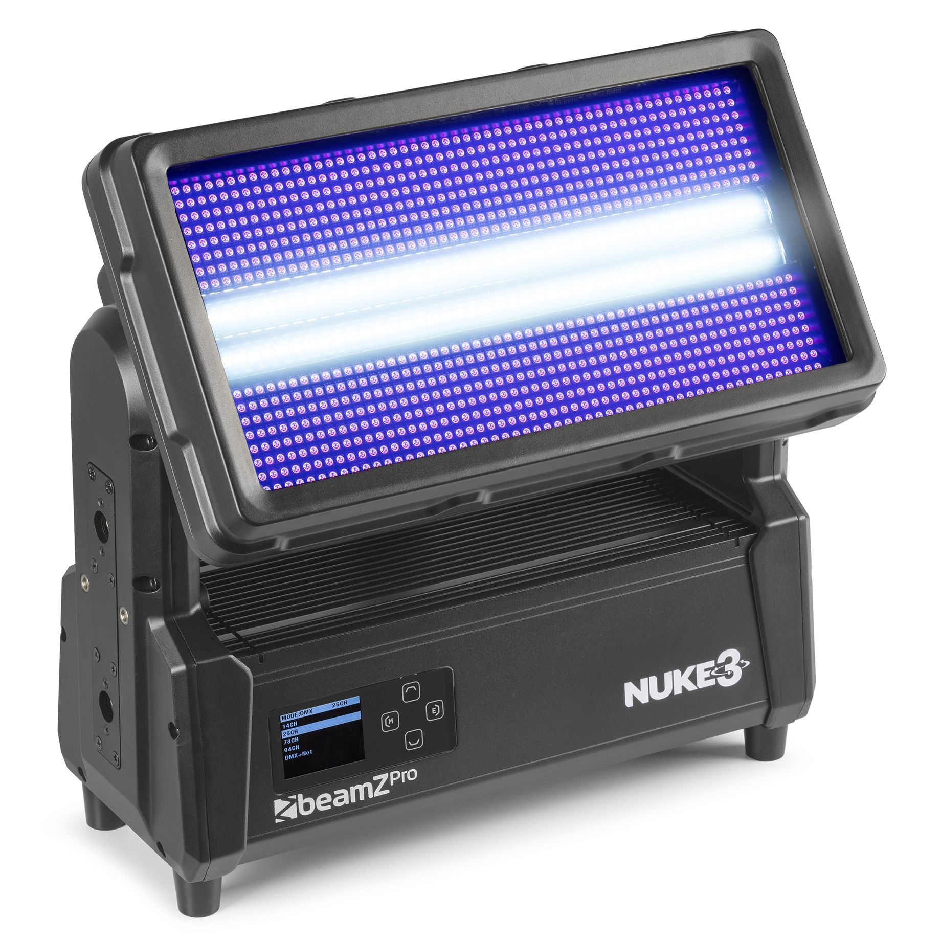 NUKE3 Motorized Twin Strobe/Wash Outdoor