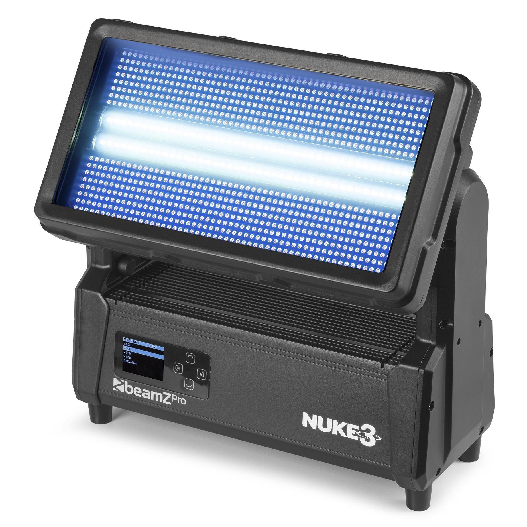 NUKE3 Motorized Twin Strobe/Wash Outdoor