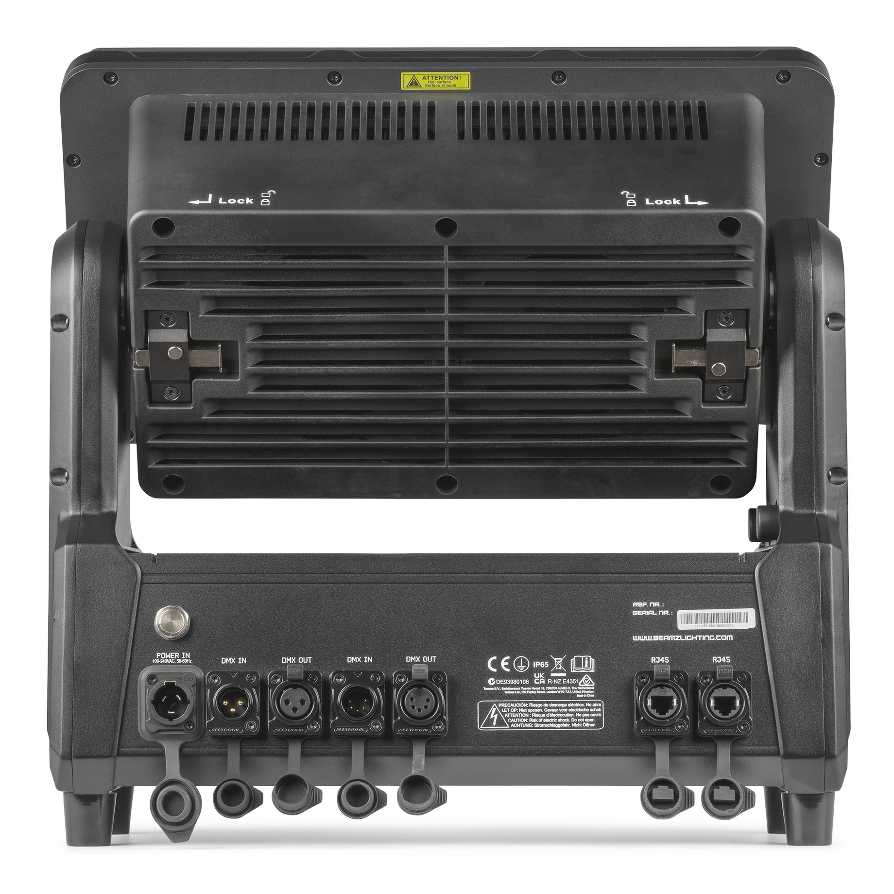 NUKE3 Motorized Twin Strobe/Wash Outdoor