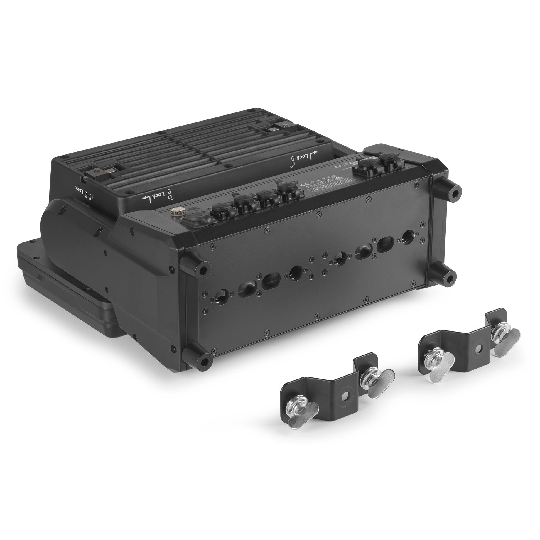 NUKE3 Motorized Twin Strobe/Wash Outdoor