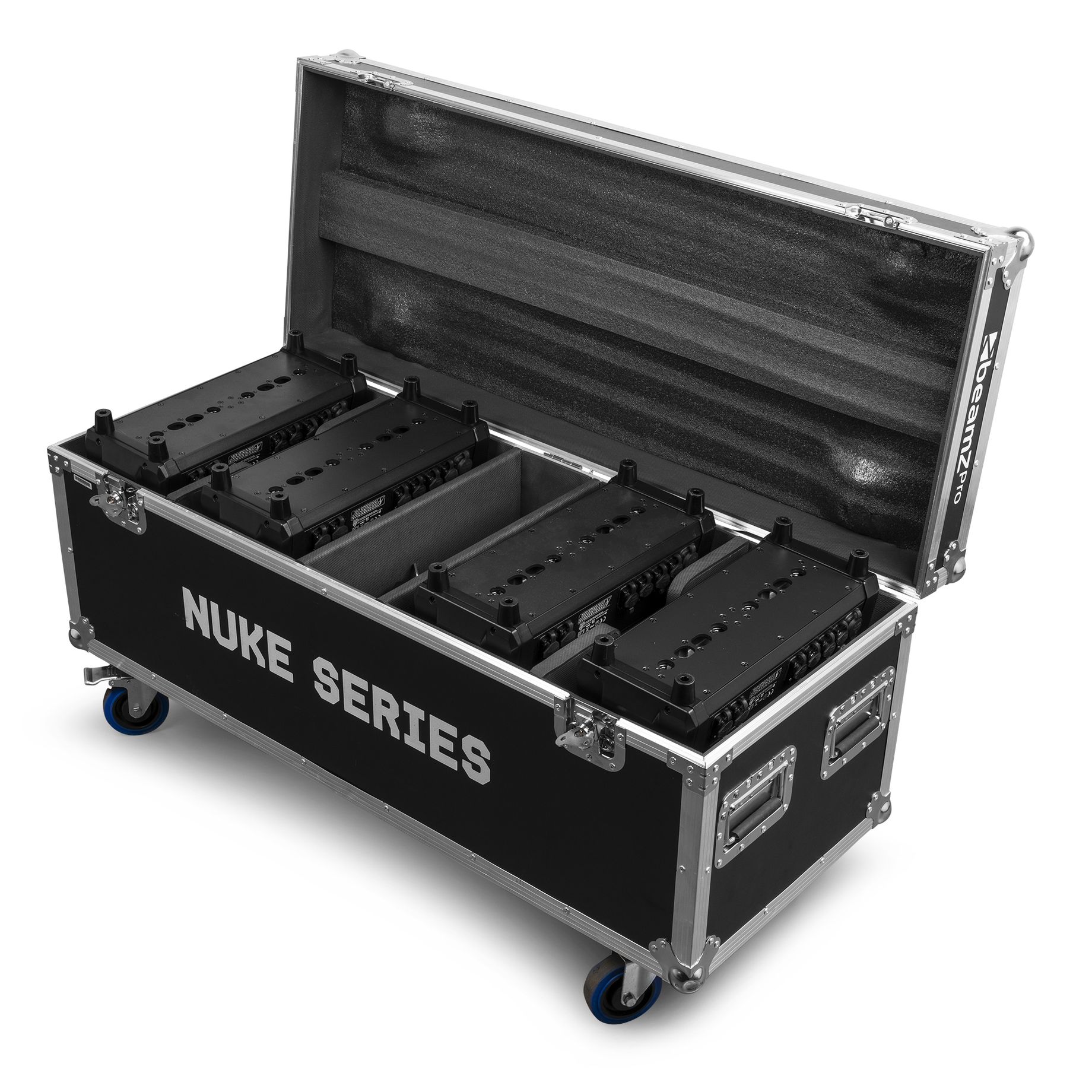 FLCNL04 Flightcase for 4pcs NUKE