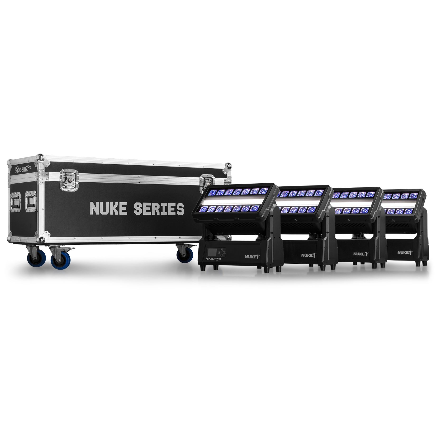 FLCNL04 Flightcase for 4pcs NUKE