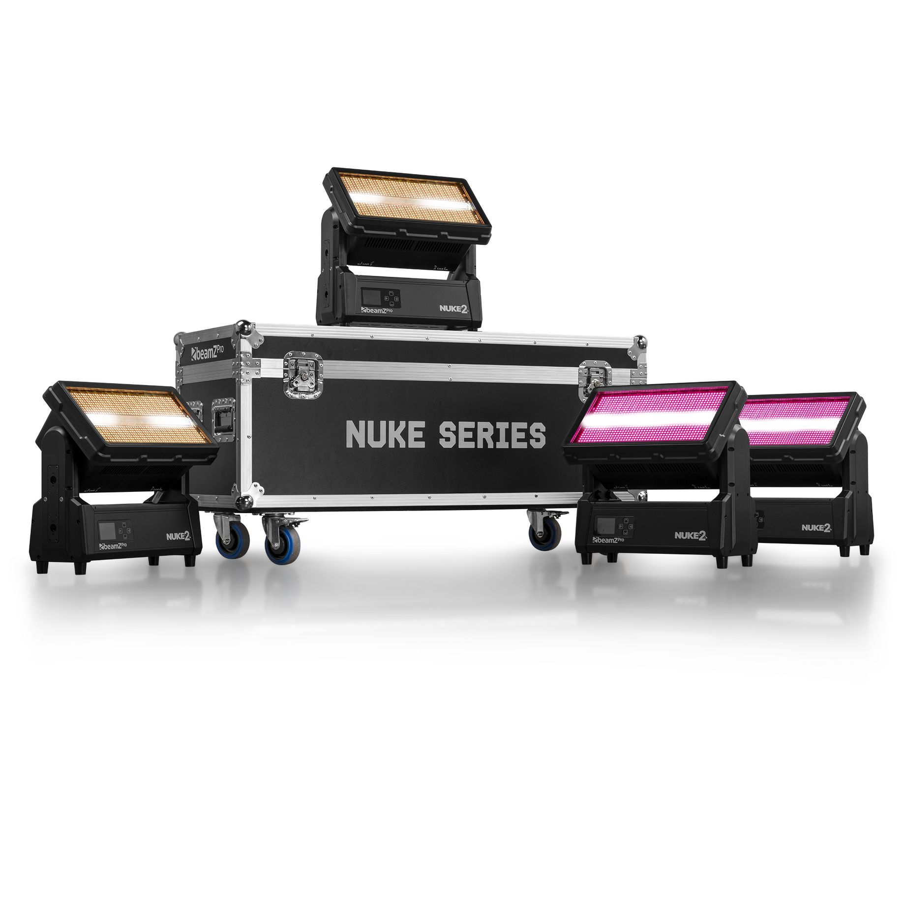 FLCNL04 Flightcase for 4pcs NUKE
