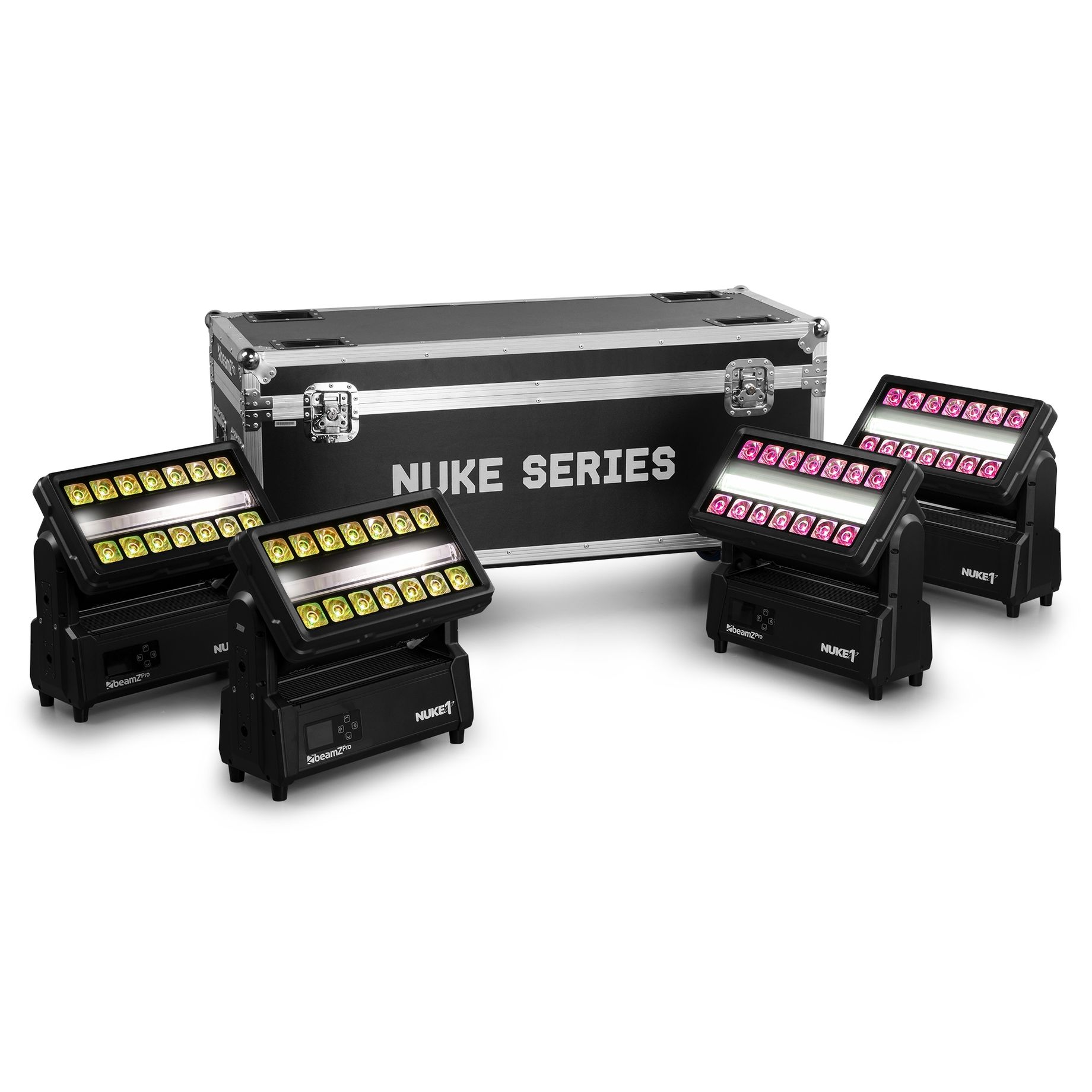 FLCNL04 Flightcase for 4pcs NUKE