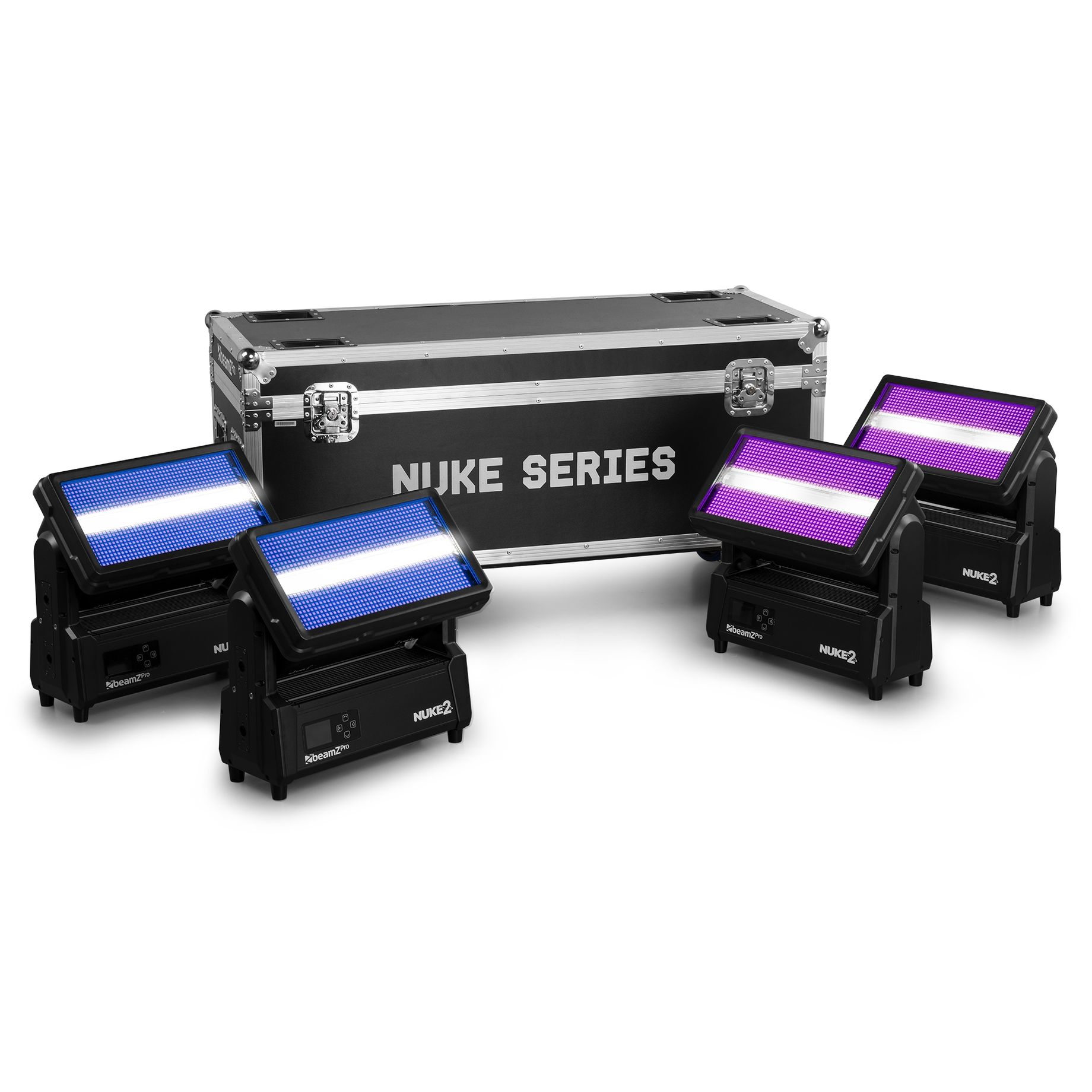 FLCNL04 Flightcase for 4pcs NUKE