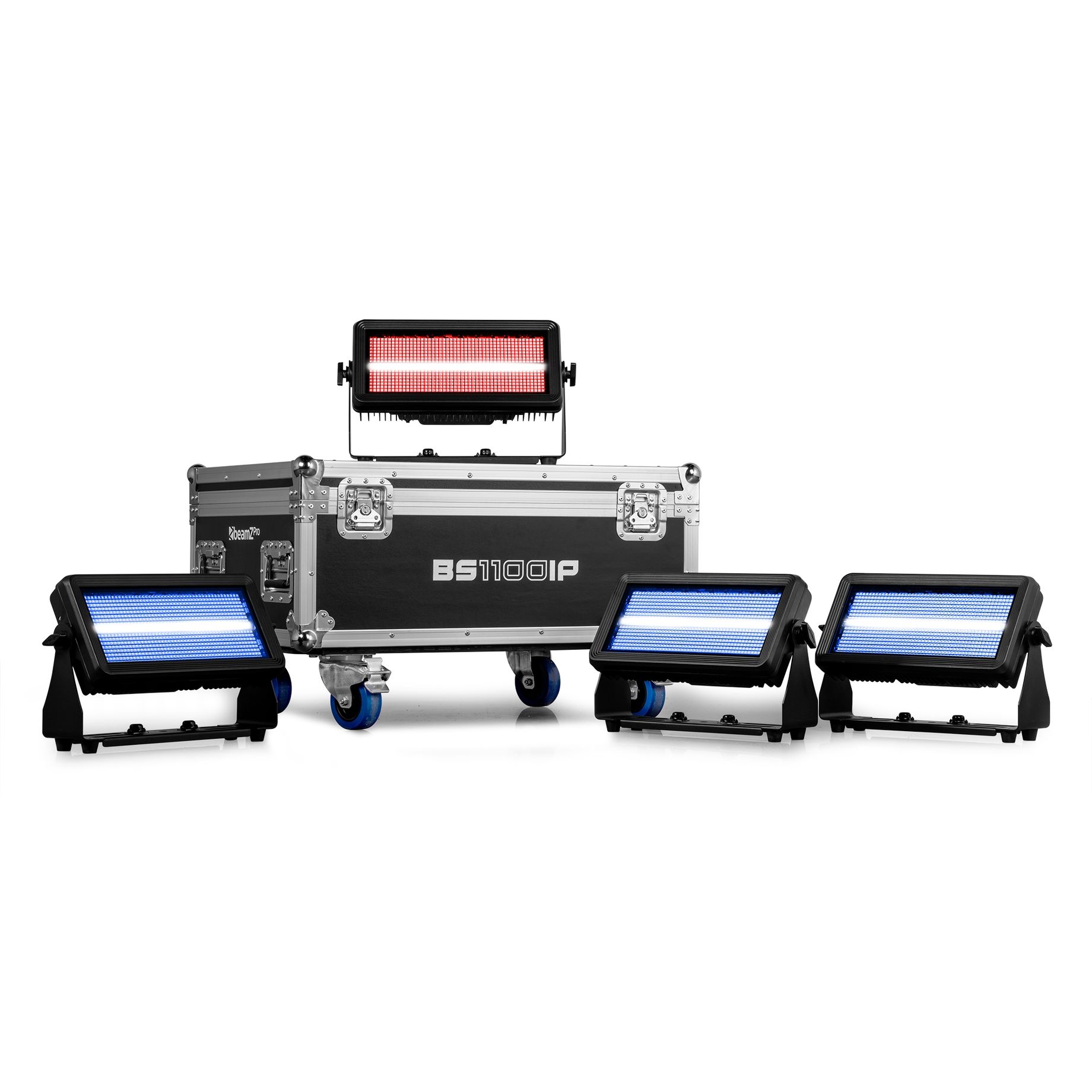 FLCBS04 Flightcase for 4pcs BS1100IP